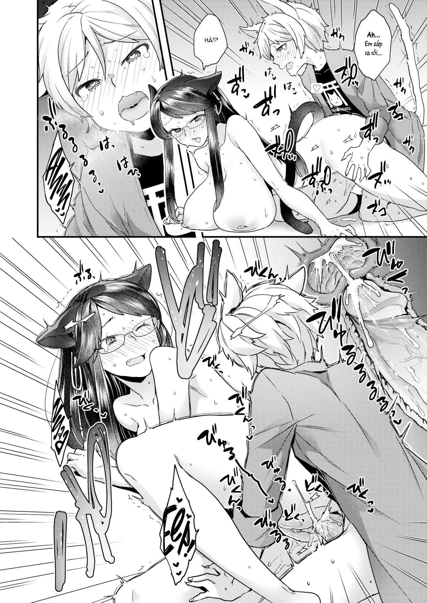 HentaiVN.net - Ảnh 17 - Nhún nhảy cùng Meow meow - Oneshot ngọt [Không che]