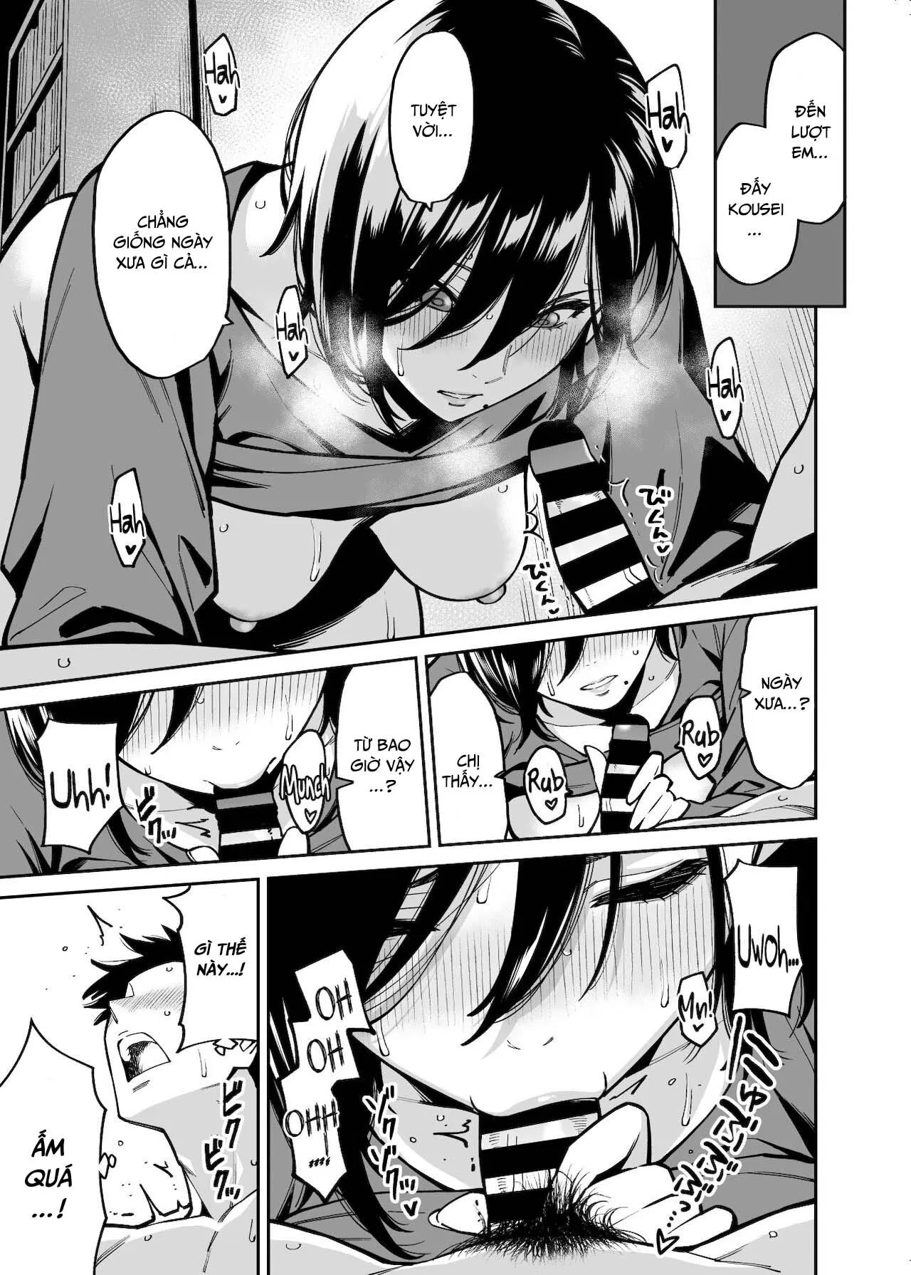 HentaiVN.net - Ảnh 21 - Bạn Của Chị Gái [Onee-chan no Tomodachi; My Sister’s Friend] - Oneshot