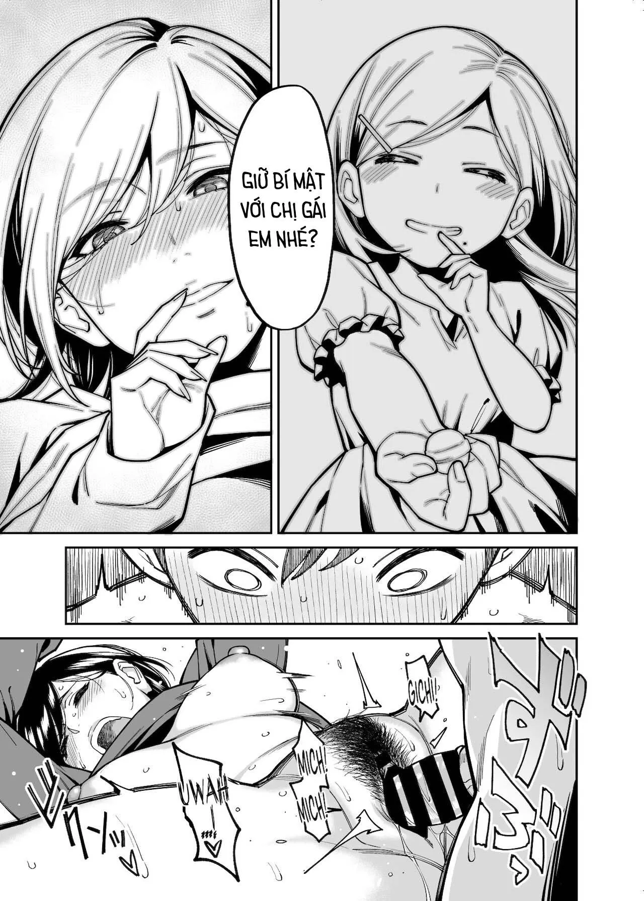 HentaiVN.net - Ảnh 27 - Bạn Của Chị Gái [Onee-chan no Tomodachi; My Sister’s Friend] - Oneshot