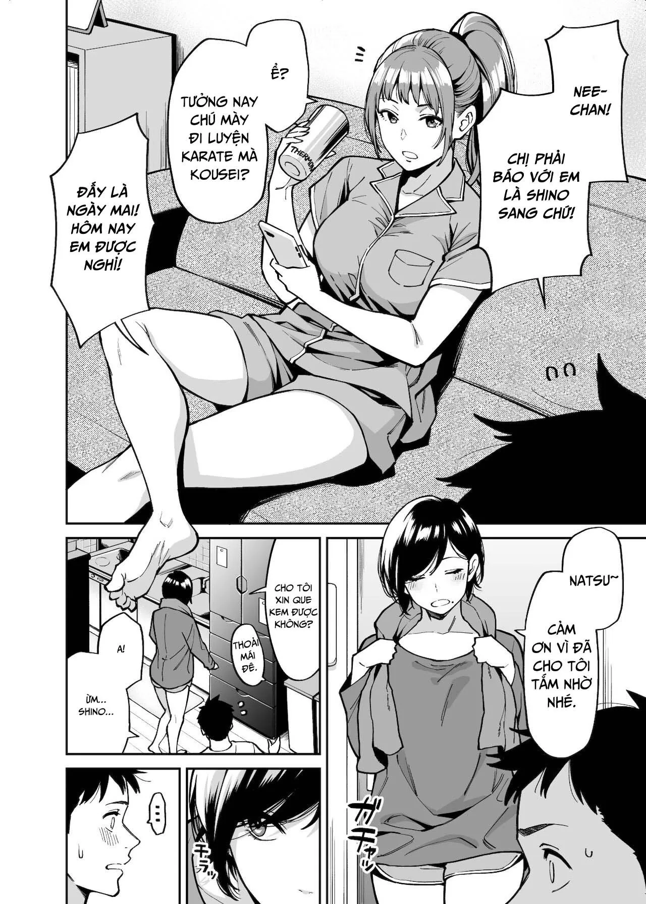 HentaiVN.net - Ảnh 4 - Bạn Của Chị Gái [Onee-chan no Tomodachi; My Sister’s Friend] - Oneshot