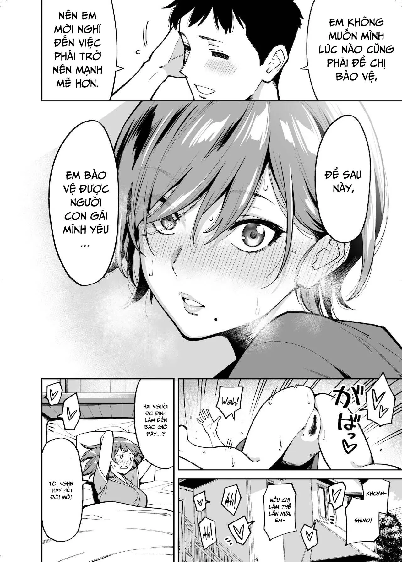 HentaiVN.net - Ảnh 40 - Bạn Của Chị Gái [Onee-chan no Tomodachi; My Sister’s Friend] - Oneshot