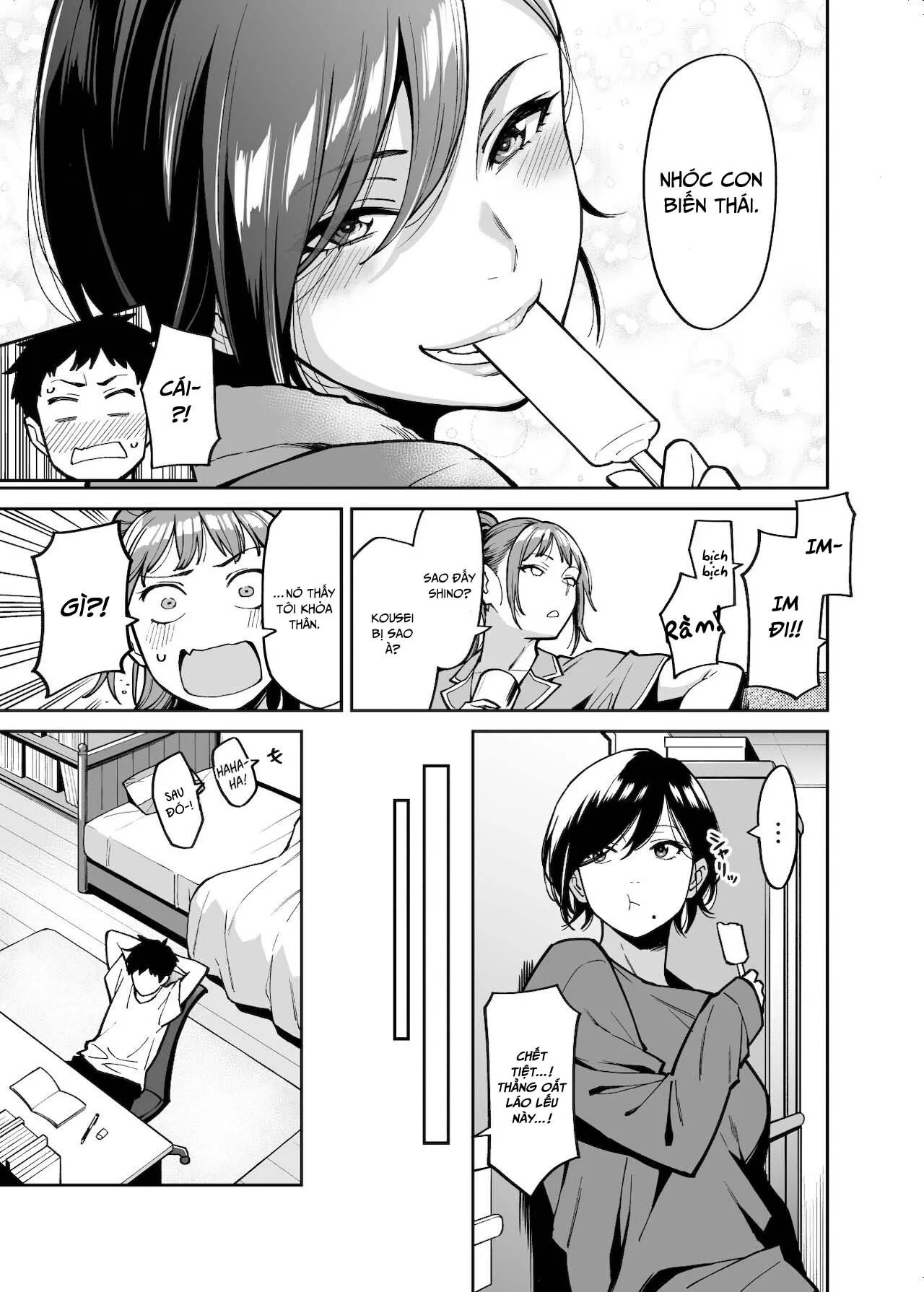 HentaiVN.net - Ảnh 5 - Bạn Của Chị Gái [Onee-chan no Tomodachi; My Sister’s Friend] - Oneshot