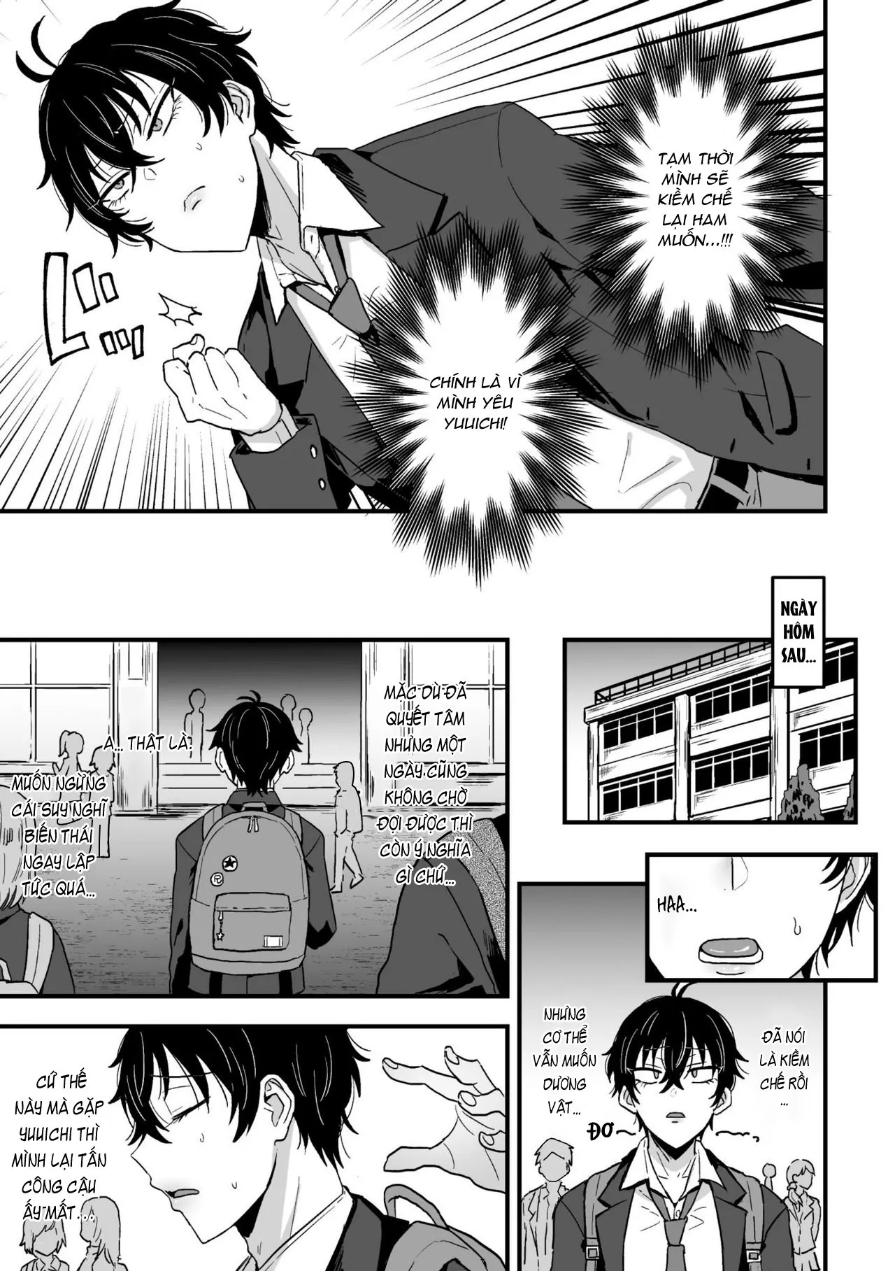 HentaiVN.net - Ảnh 21 - Yêu, Yêu Lắm Và Quá Yêu [すきで、スキで、好きです; Suki de, Suki de, Sukisugite] - Chap 1