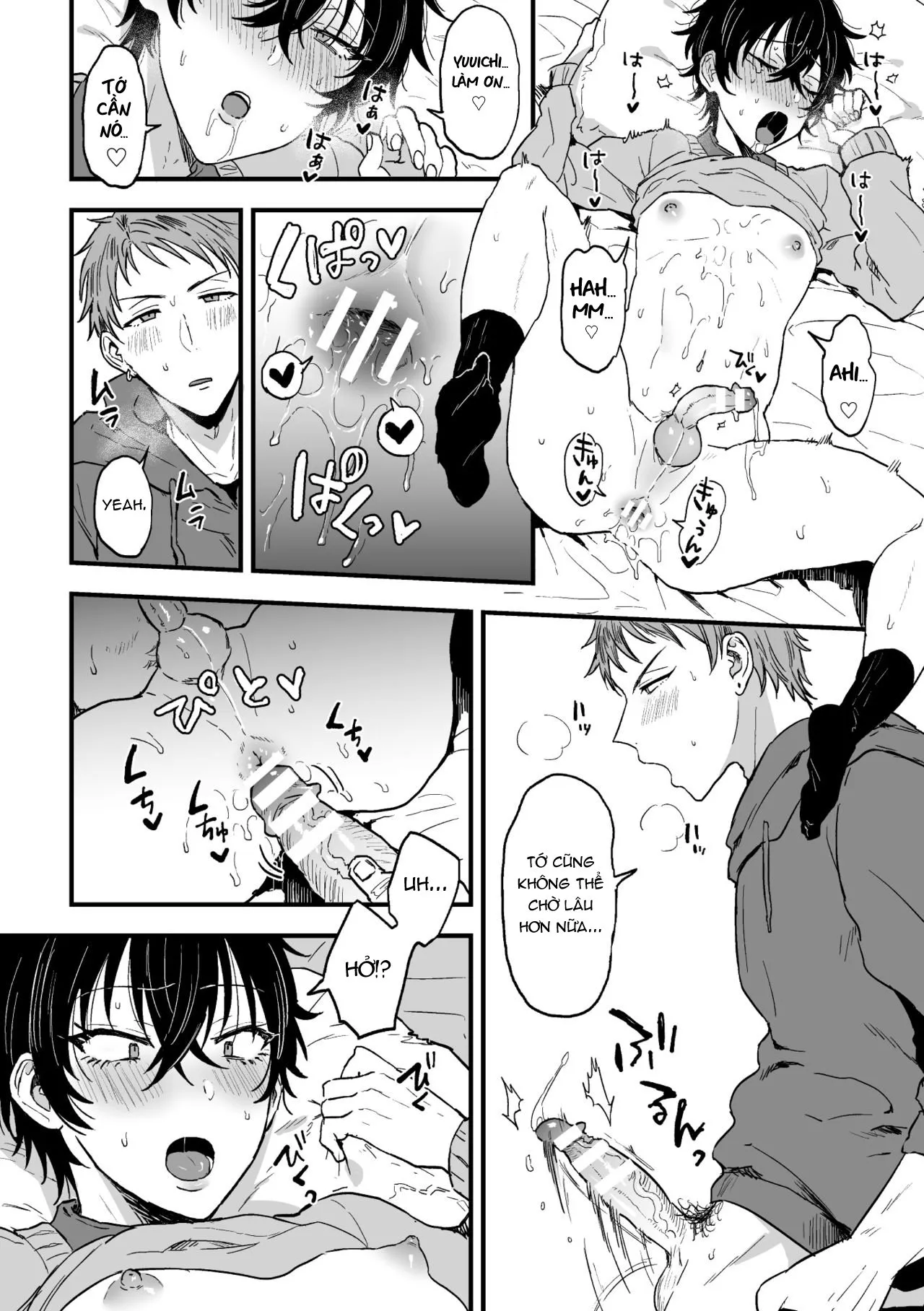 HentaiVN.net - Ảnh 10 - Yêu, Yêu Lắm Và Quá Yêu [すきで、スキで、好きです; Suki de, Suki de, Sukisugite] - Chap 2 - Ngon vê lờ ae ạ