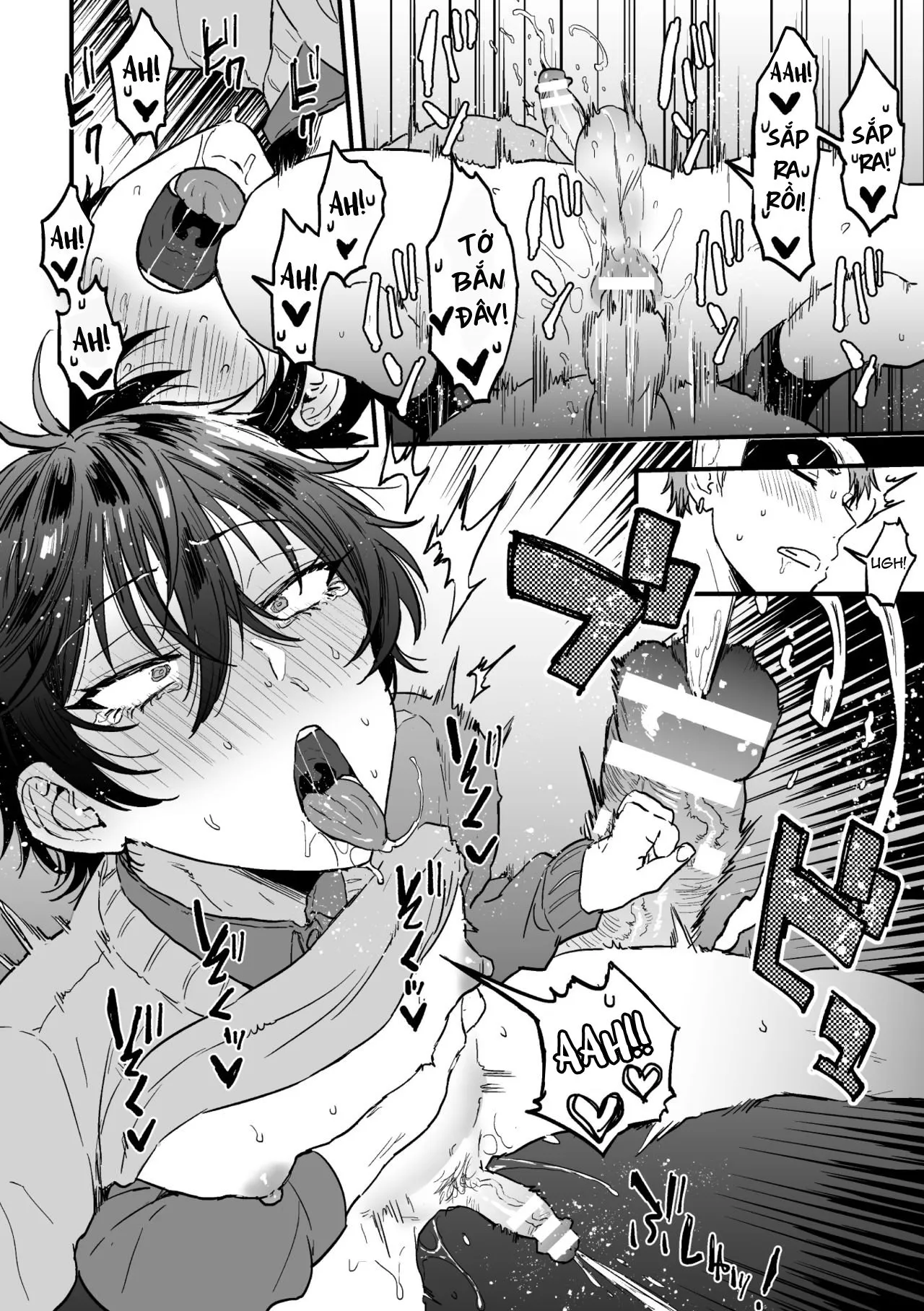 HentaiVN.net - Ảnh 14 - Yêu, Yêu Lắm Và Quá Yêu [すきで、スキで、好きです; Suki de, Suki de, Sukisugite] - Chap 2 - Ngon vê lờ ae ạ