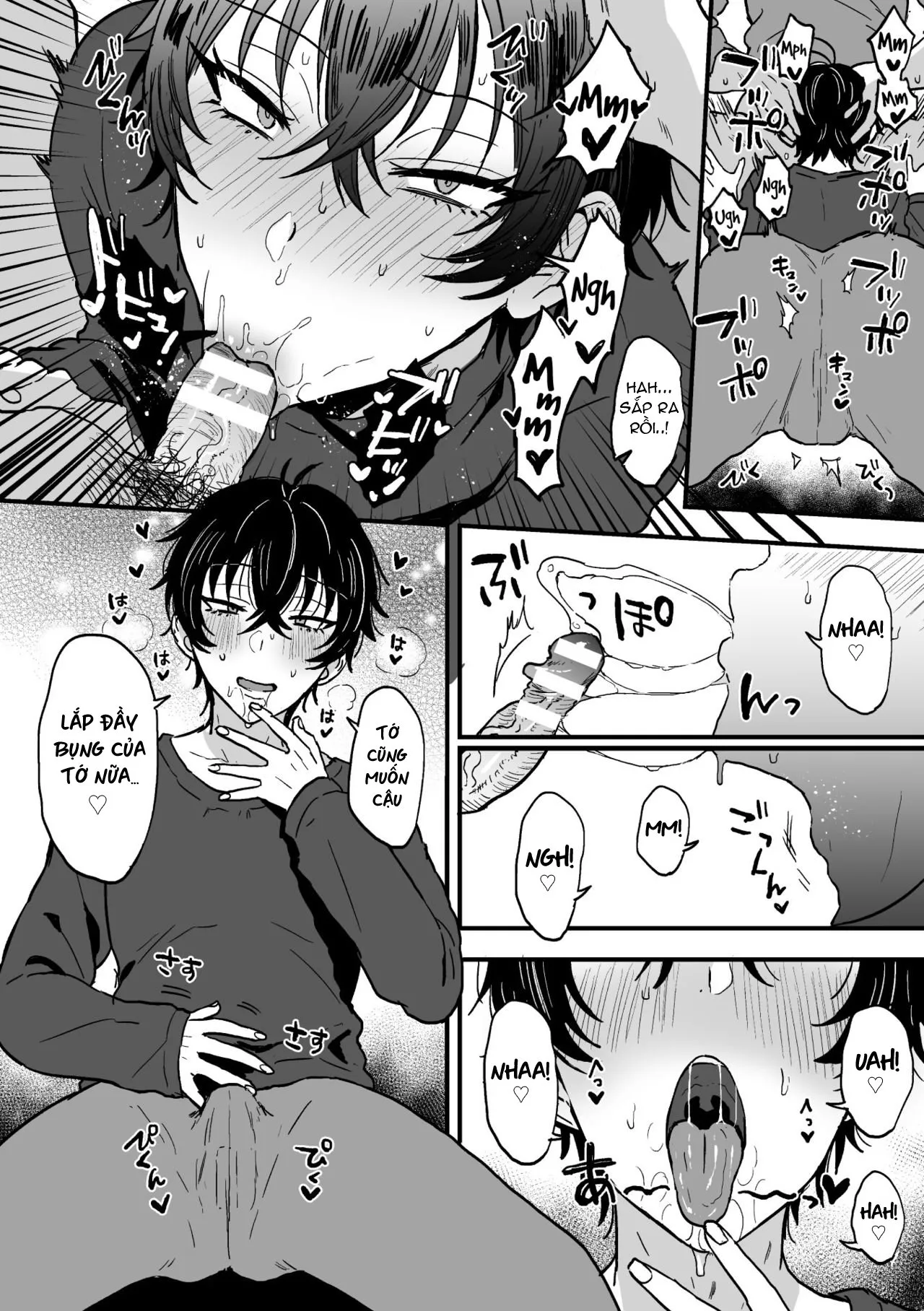 HentaiVN.net - Ảnh 20 - Yêu, Yêu Lắm Và Quá Yêu [すきで、スキで、好きです; Suki de, Suki de, Sukisugite] - Chap 2 - Ngon vê lờ ae ạ