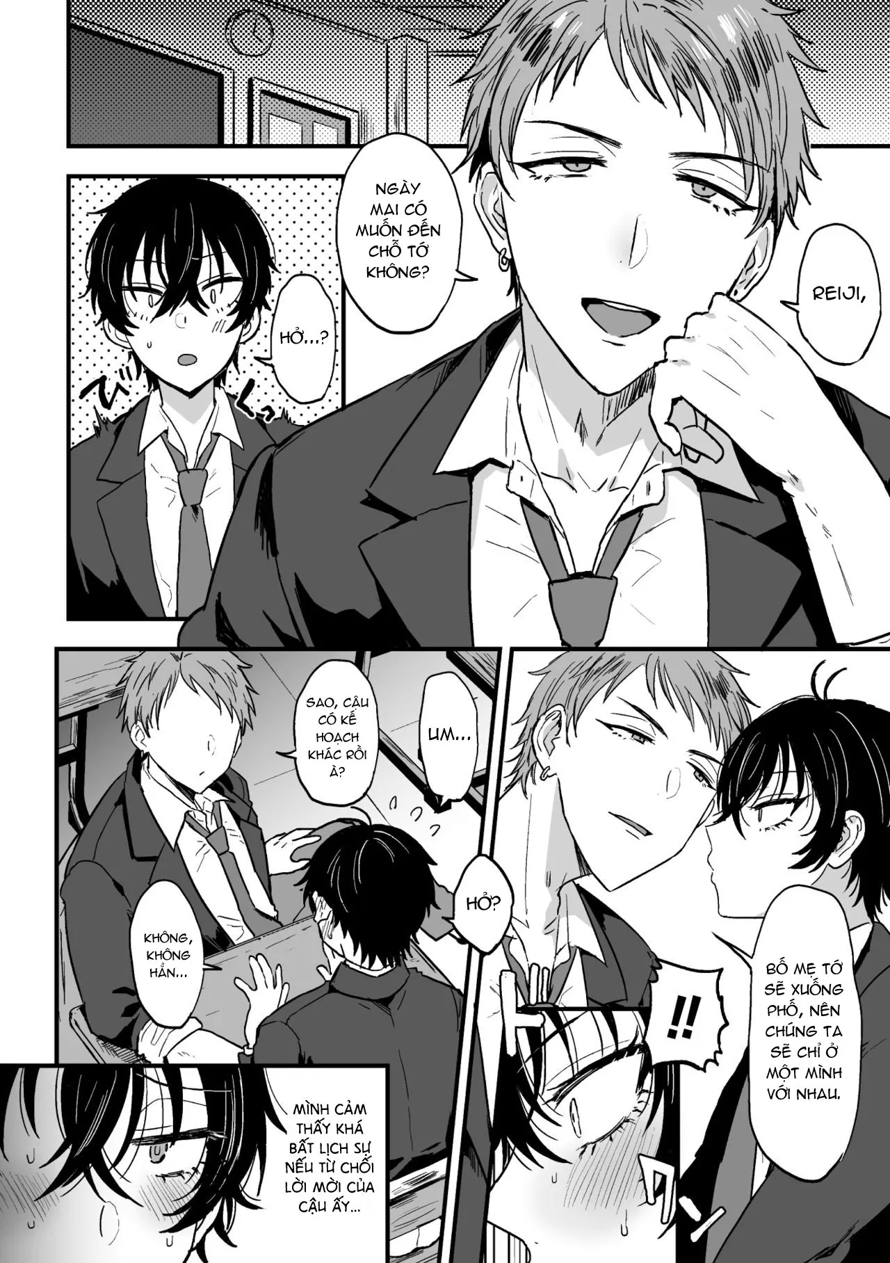 HentaiVN.net - Ảnh 4 - Yêu, Yêu Lắm Và Quá Yêu [すきで、スキで、好きです; Suki de, Suki de, Sukisugite] - Chap 2 - Ngon vê lờ ae ạ