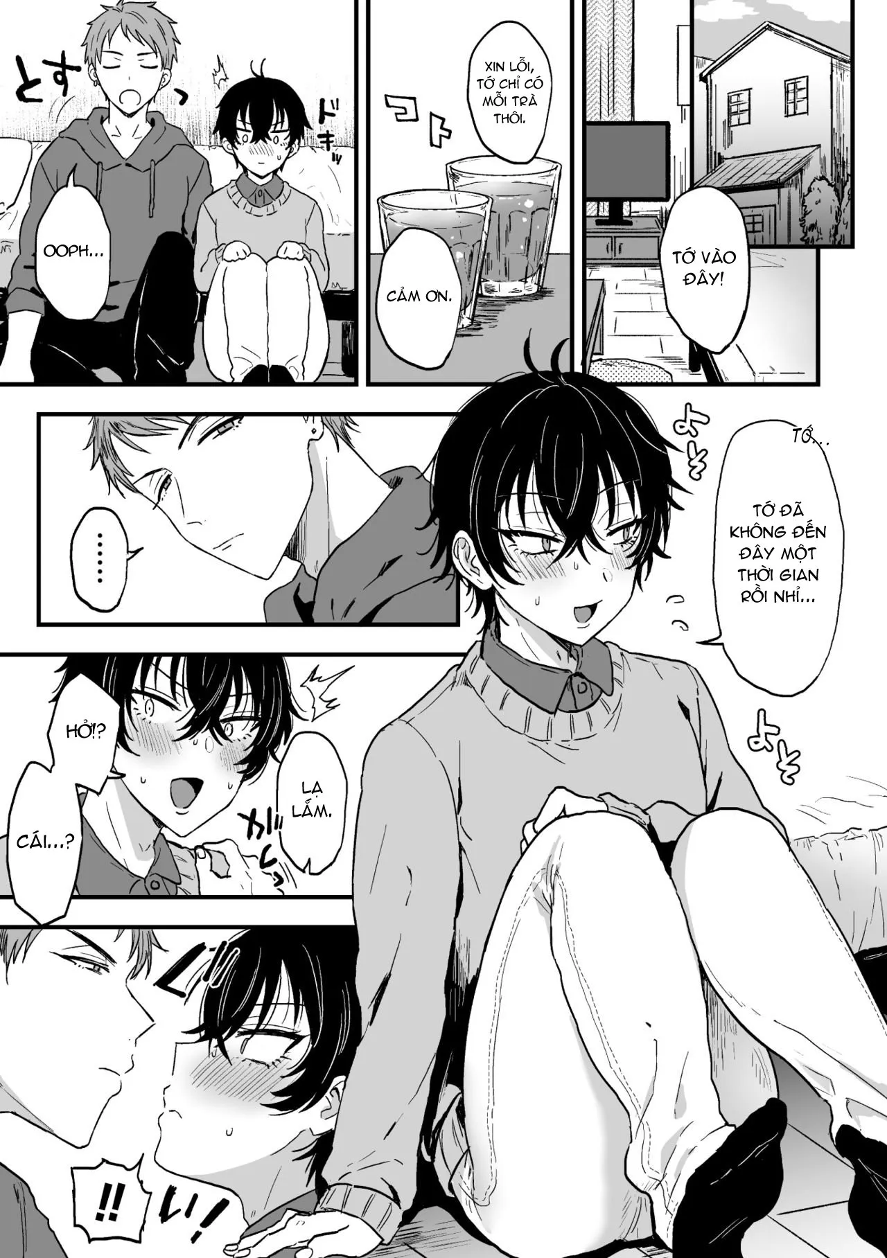 HentaiVN.net - Ảnh 5 - Yêu, Yêu Lắm Và Quá Yêu [すきで、スキで、好きです; Suki de, Suki de, Sukisugite] - Chap 2 - Ngon vê lờ ae ạ