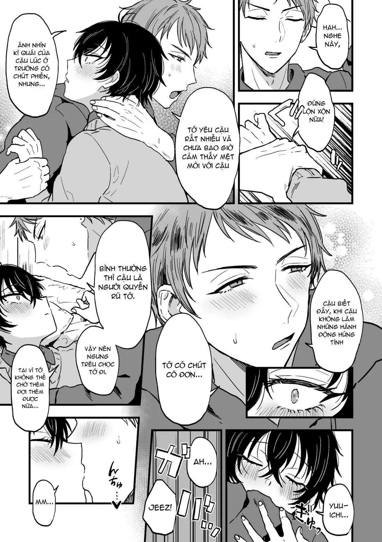 HentaiVN.net - Ảnh 7 - Yêu, Yêu Lắm Và Quá Yêu [すきで、スキで、好きです; Suki de, Suki de, Sukisugite] - Chap 2 - Ngon vê lờ ae ạ