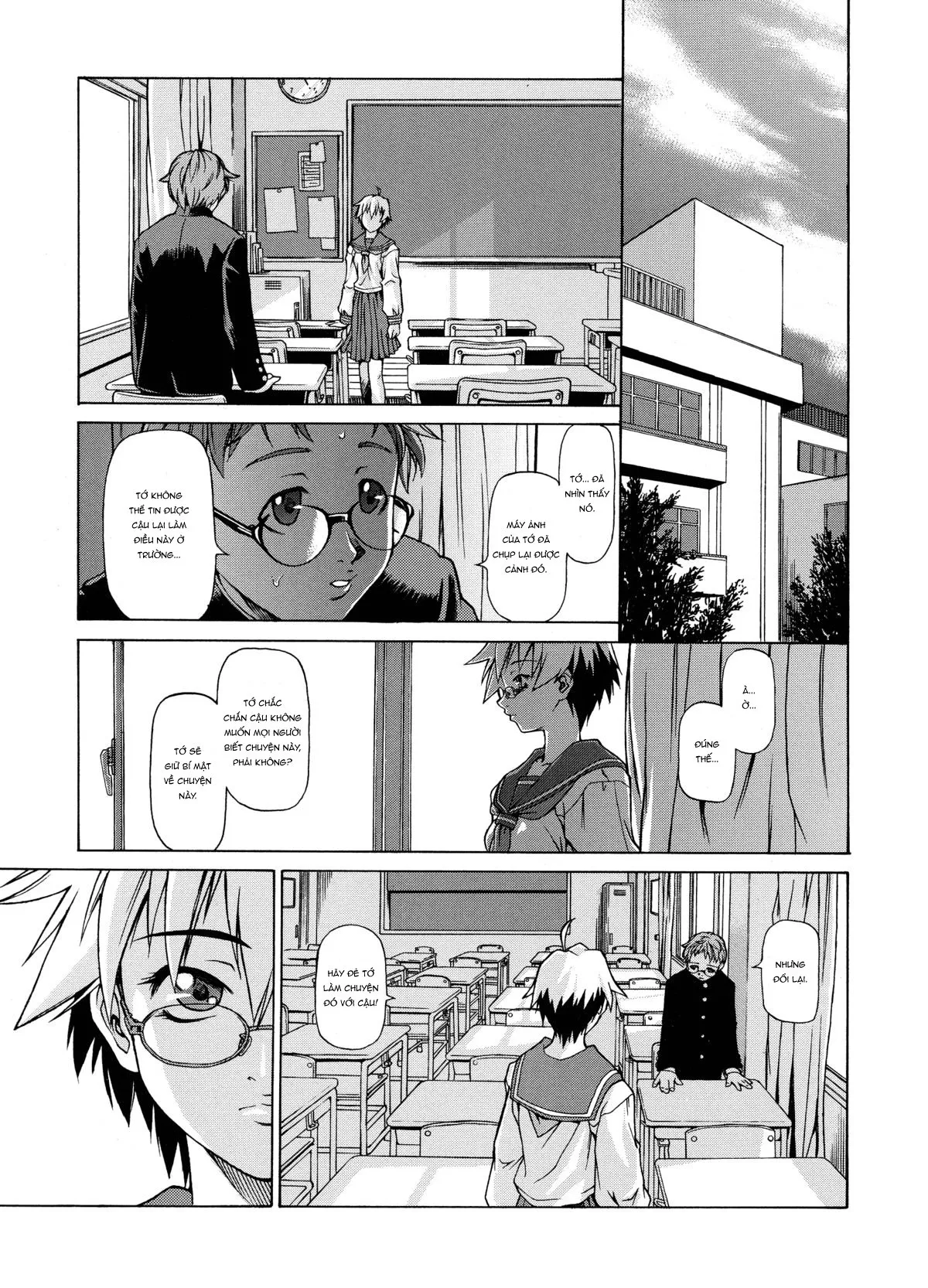HentaiVN.net - Ảnh 9 - Hẹn hò với em đi [Domin-8 me] - Chap 1: Gõ lên cánh cổng thiên đường