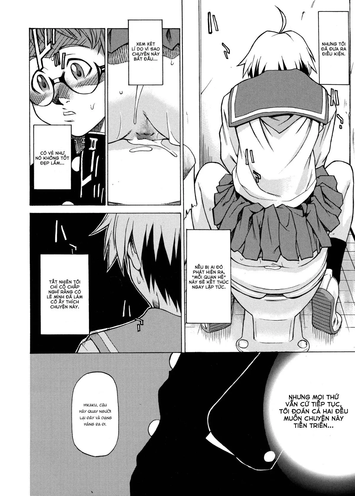 HentaiVN.net - Ảnh 13 - Hẹn hò với em đi [Domin-8 me] - Chap 1: Gõ lên cánh cổng thiên đường