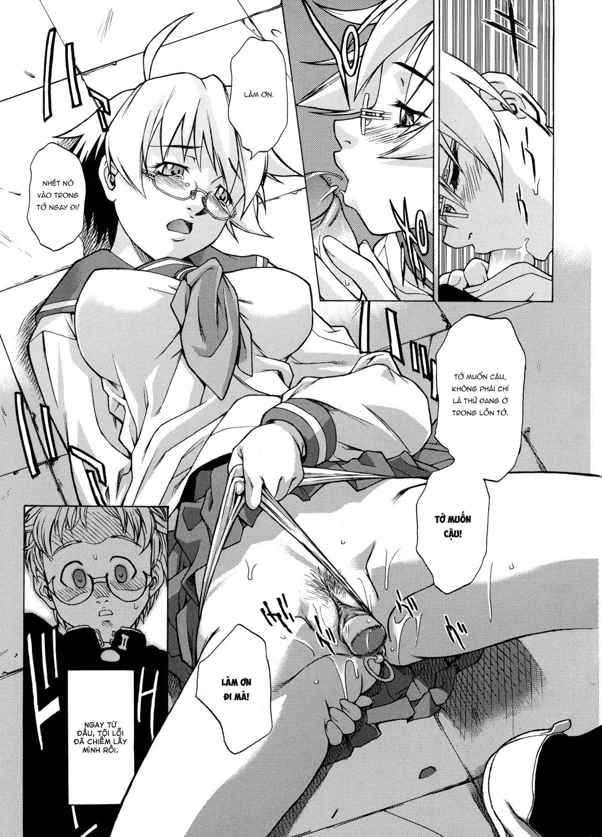 HentaiVN.net - Ảnh 20 - Hẹn hò với em đi [Domin-8 me] - Chap 1: Gõ lên cánh cổng thiên đường