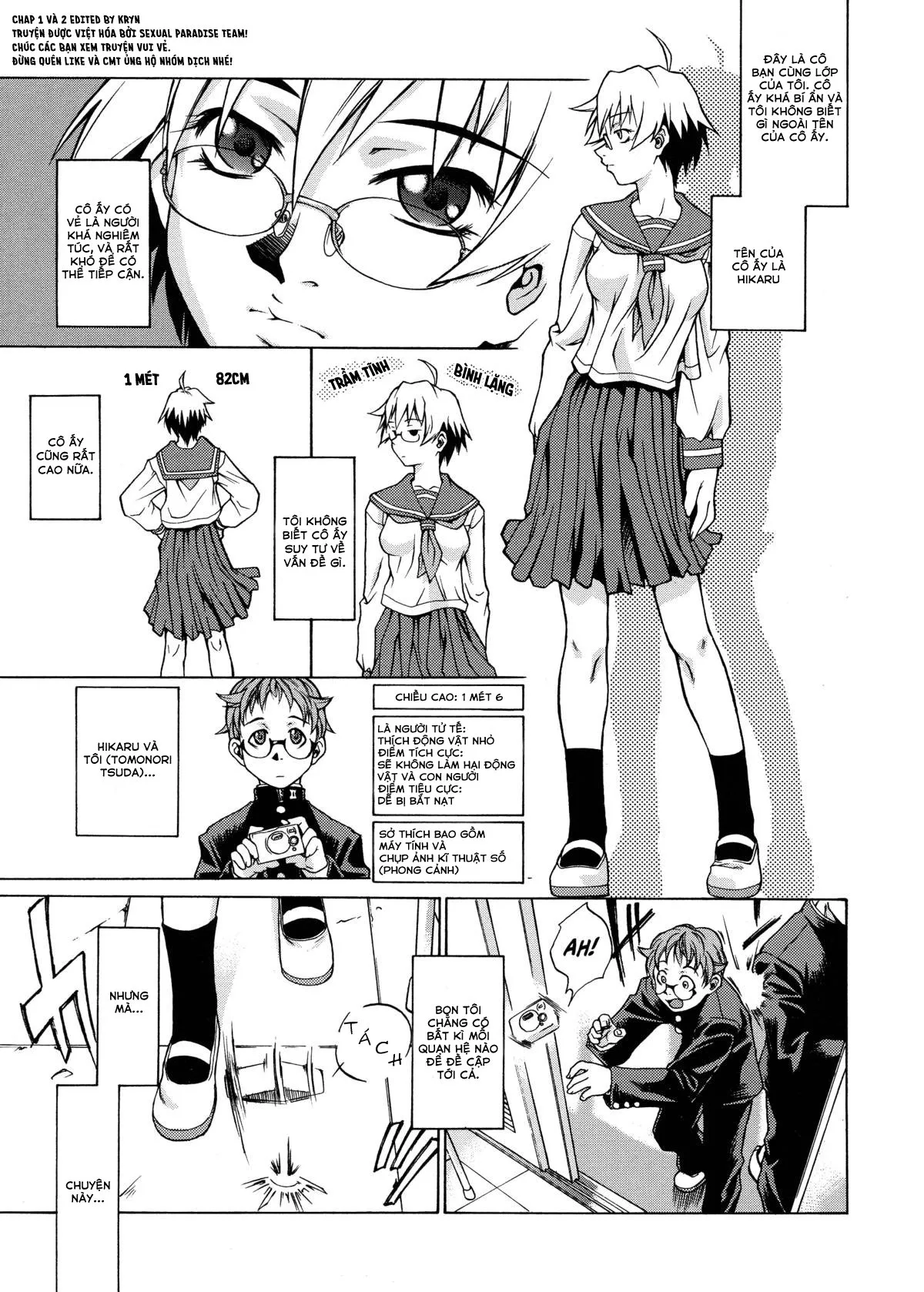 HentaiVN.net - Ảnh 7 - Hẹn hò với em đi [Domin-8 me] - Chap 1: Gõ lên cánh cổng thiên đường