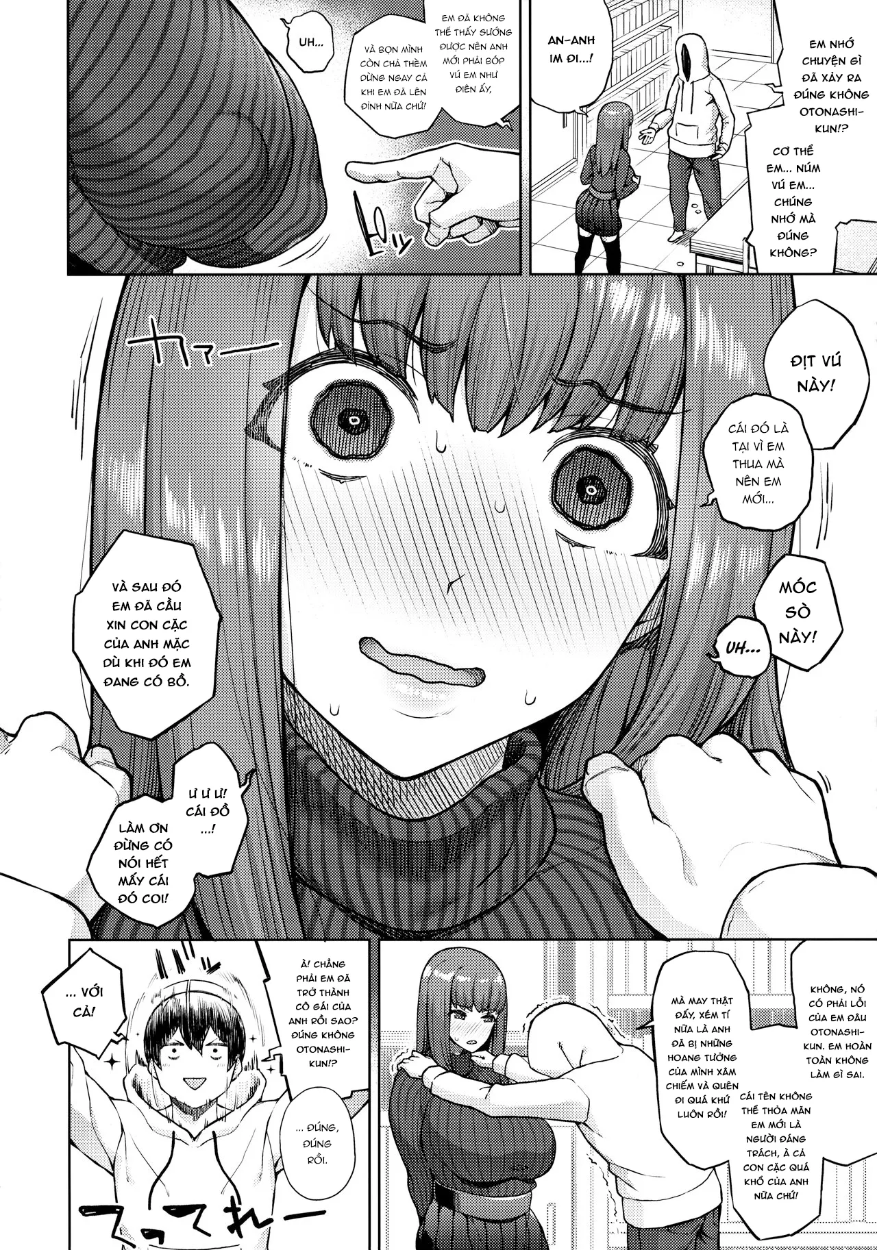 HentaiVN.net - Ảnh 8 - Trung thực đi Otonashi-kun! [Sunao ni Nareyo Otonashi-kun; Be Honest Otonashi-kun] - Oneshot