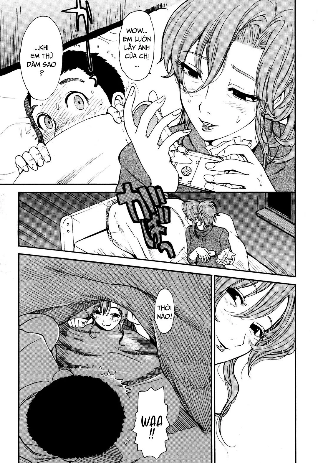 HentaiVN.net - Ảnh 10 - Tạm biệt chị gái [Sayonara Onee-Chan; Goodbye Big Sis] - Oneshot