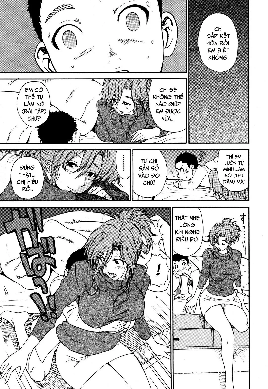 HentaiVN.net - Ảnh 12 - Tạm biệt chị gái [Sayonara Onee-Chan; Goodbye Big Sis] - Oneshot