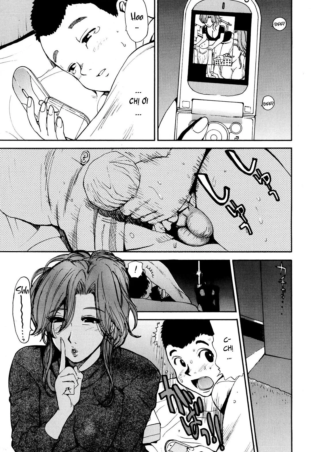 HentaiVN.net - Ảnh 8 - Tạm biệt chị gái [Sayonara Onee-Chan; Goodbye Big Sis] - Oneshot