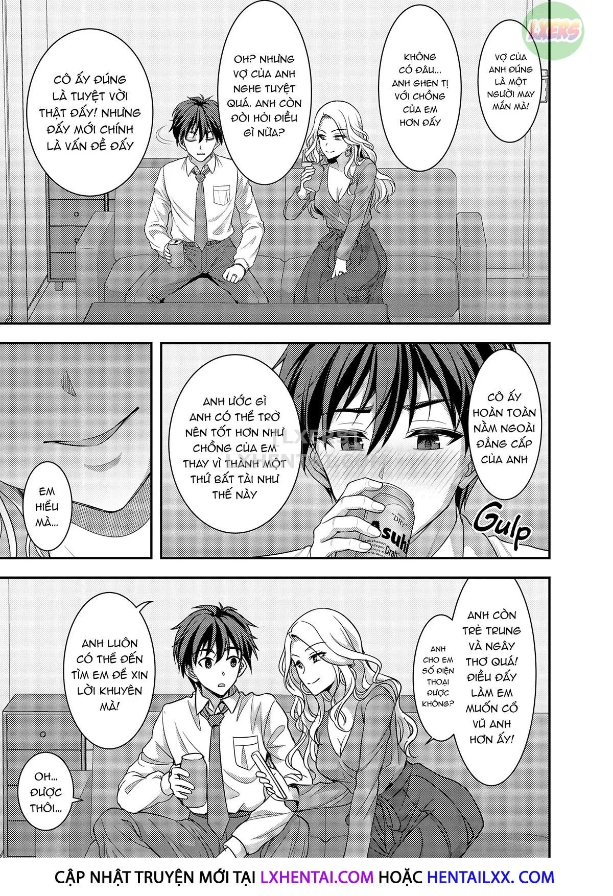 HentaiVN.net - Ảnh 16 - Cái lồng êm dịu của người vợ - Oneshot