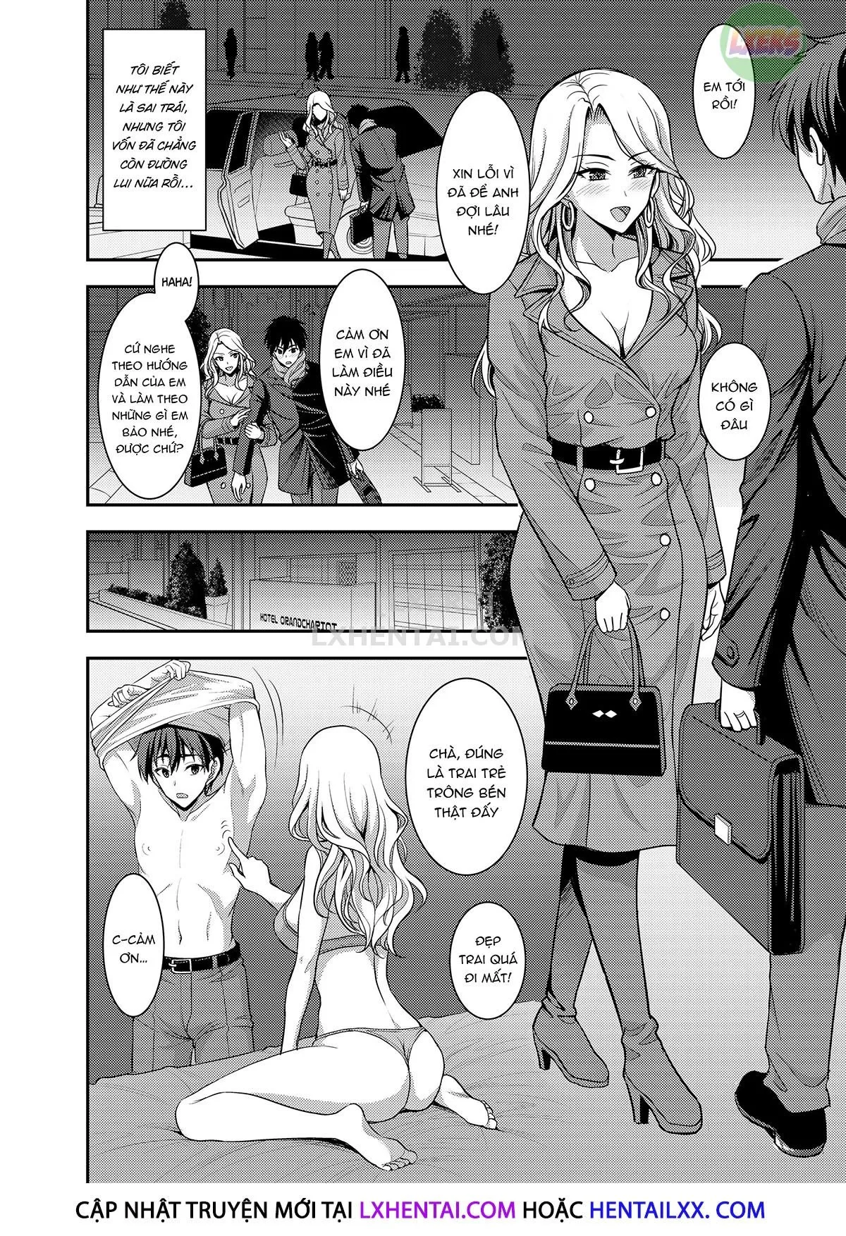 HentaiVN.net - Ảnh 21 - Cái lồng êm dịu của người vợ - Oneshot