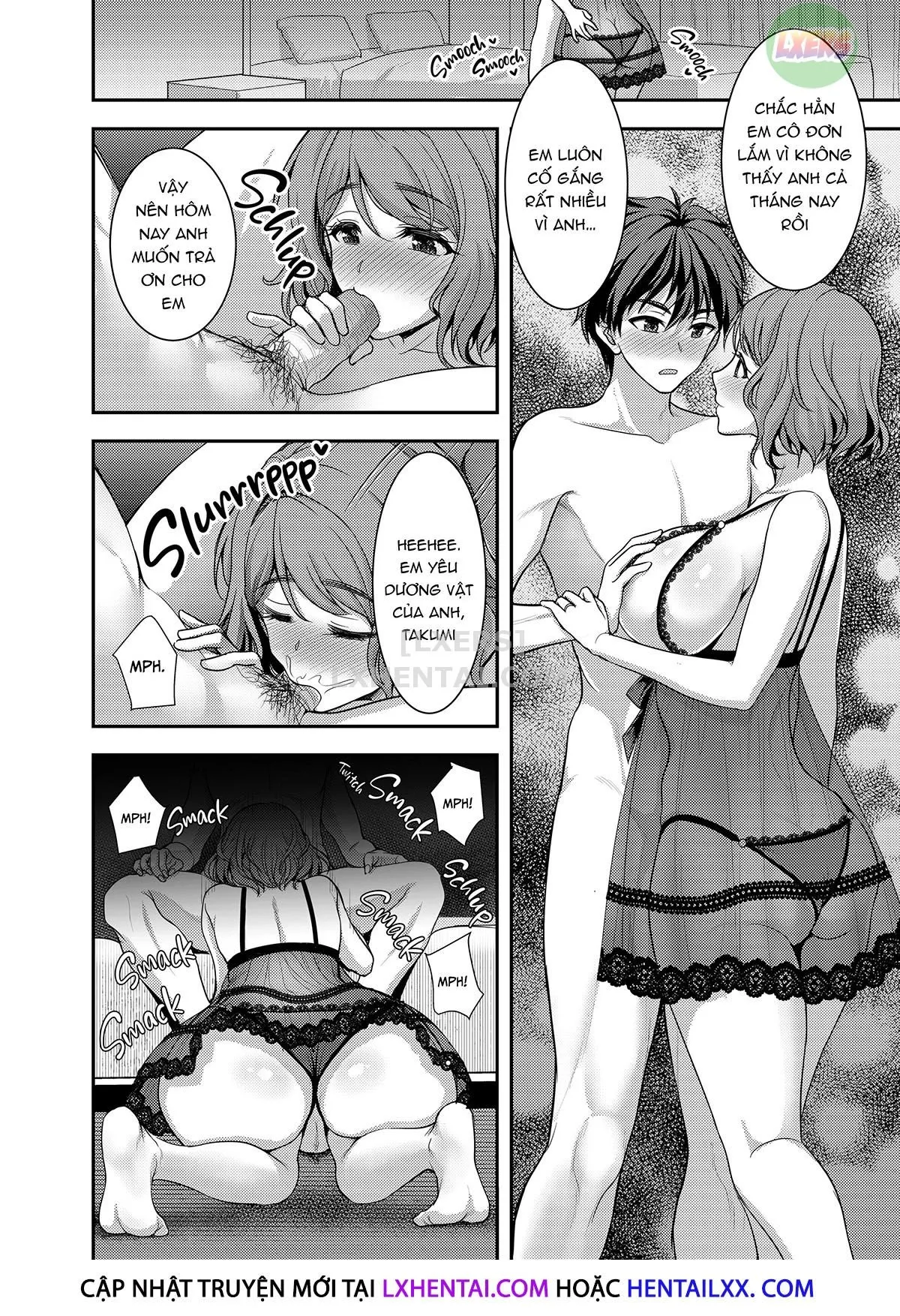 HentaiVN.net - Ảnh 35 - Cái lồng êm dịu của người vợ - Oneshot