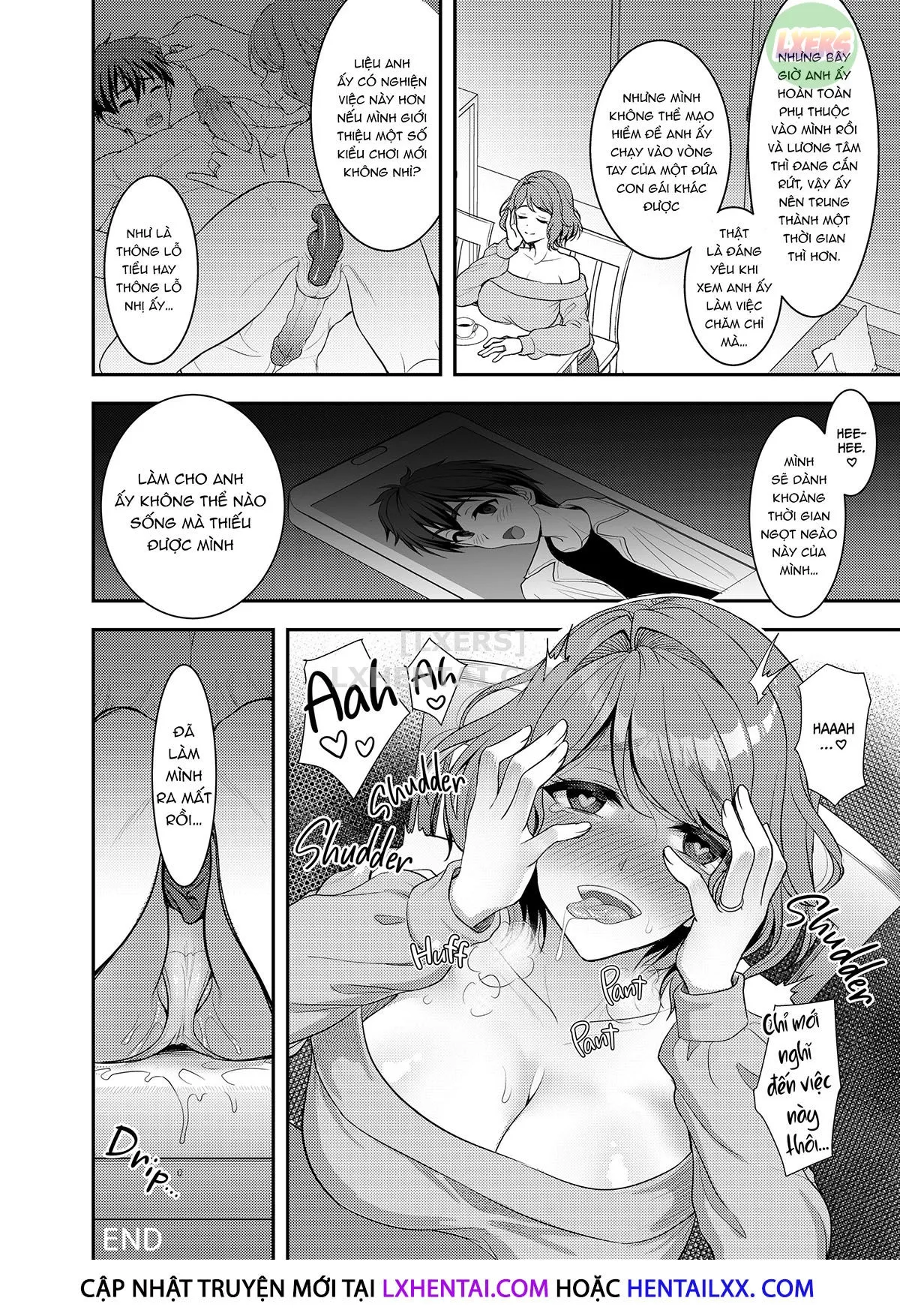 HentaiVN.net - Ảnh 53 - Cái lồng êm dịu của người vợ - Oneshot