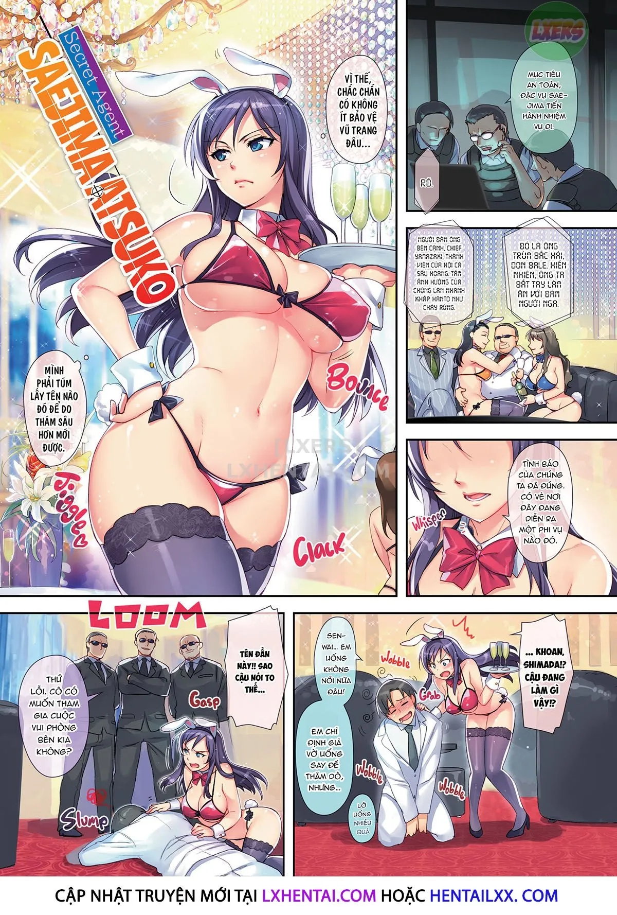 HentaiVN.net - Ảnh 6 - Bạn gái tinh nghịch - Chap 1 - Secret Agent Saejima Atsuko