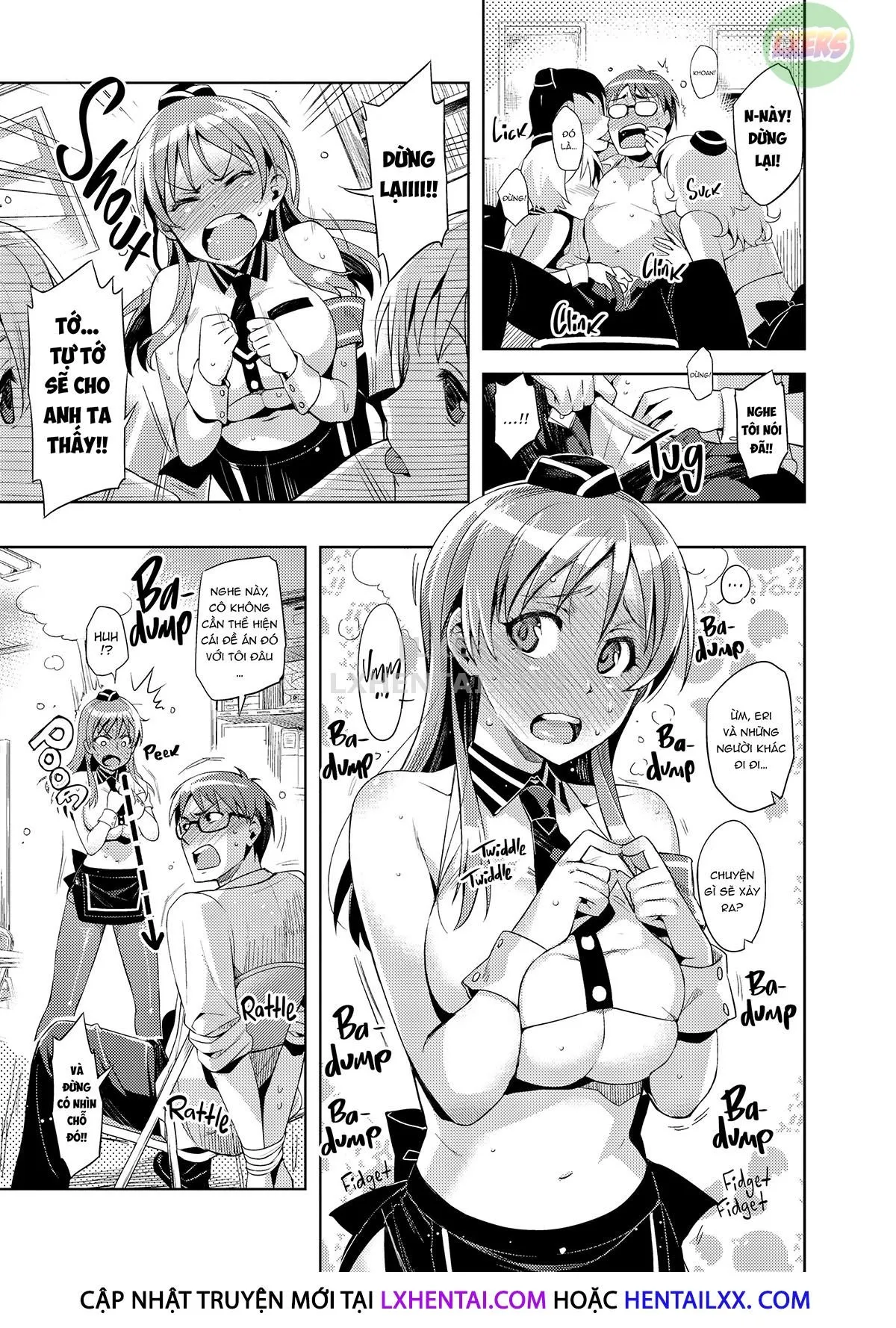 HentaiVN.net - Ảnh 7 - Bạn gái tinh nghịch - Chap 2 - Welcome to the Pleasure ♡ Diner