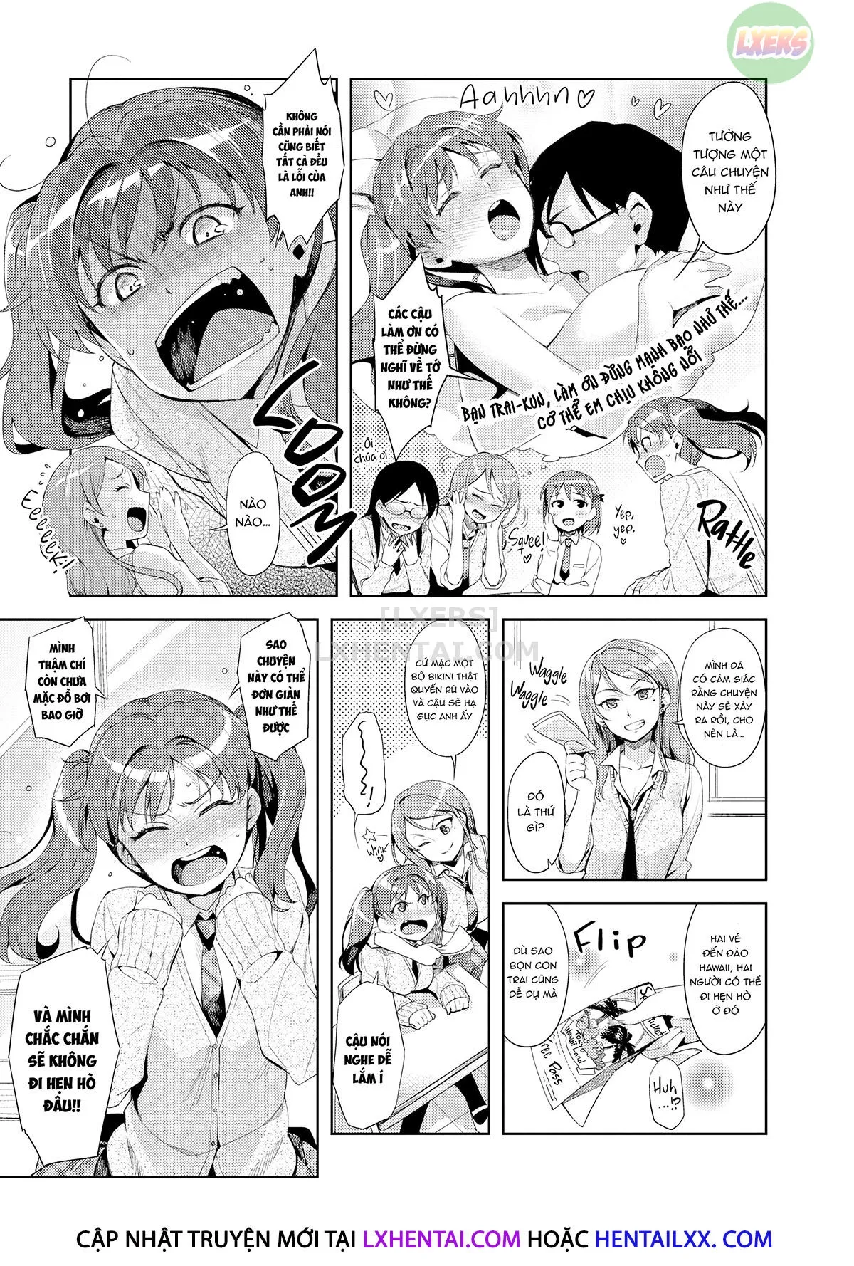 HentaiVN.net - Ảnh 7 - Bạn gái tinh nghịch - Chap 4 - Naughty Girlfriend 2