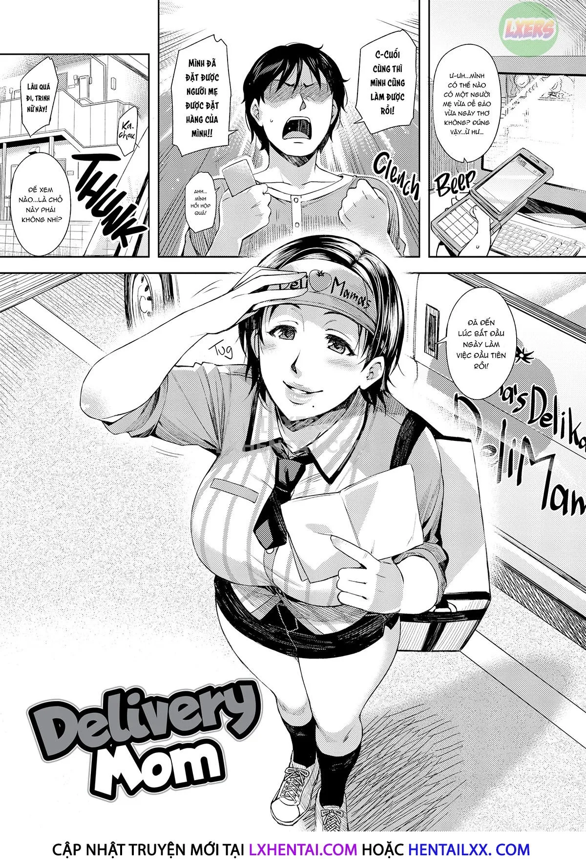 HentaiVN.net - Ảnh 5 - Bạn gái tinh nghịch - Chap 8 - Delivery Mom
