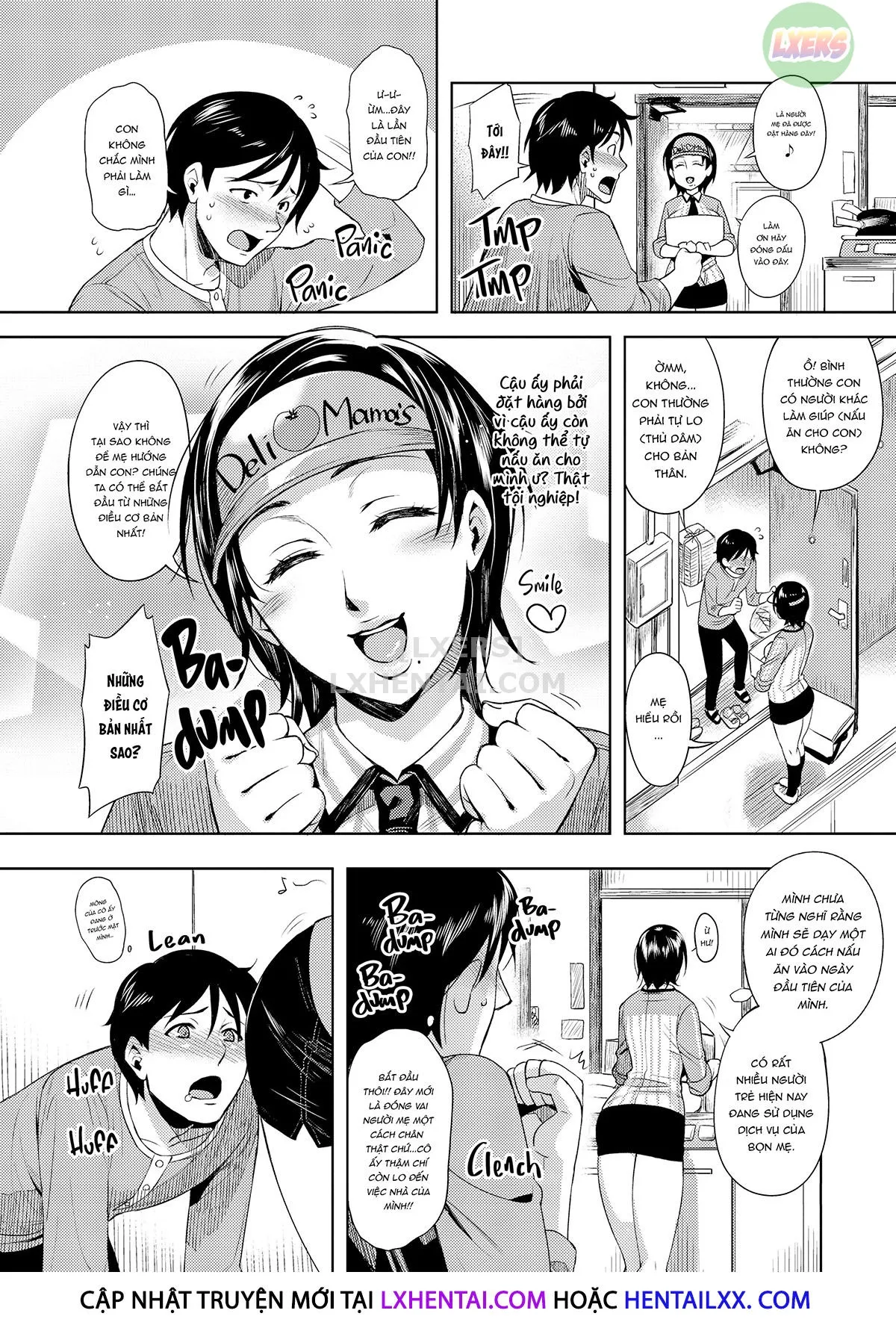 HentaiVN.net - Ảnh 6 - Bạn gái tinh nghịch - Chap 8 - Delivery Mom