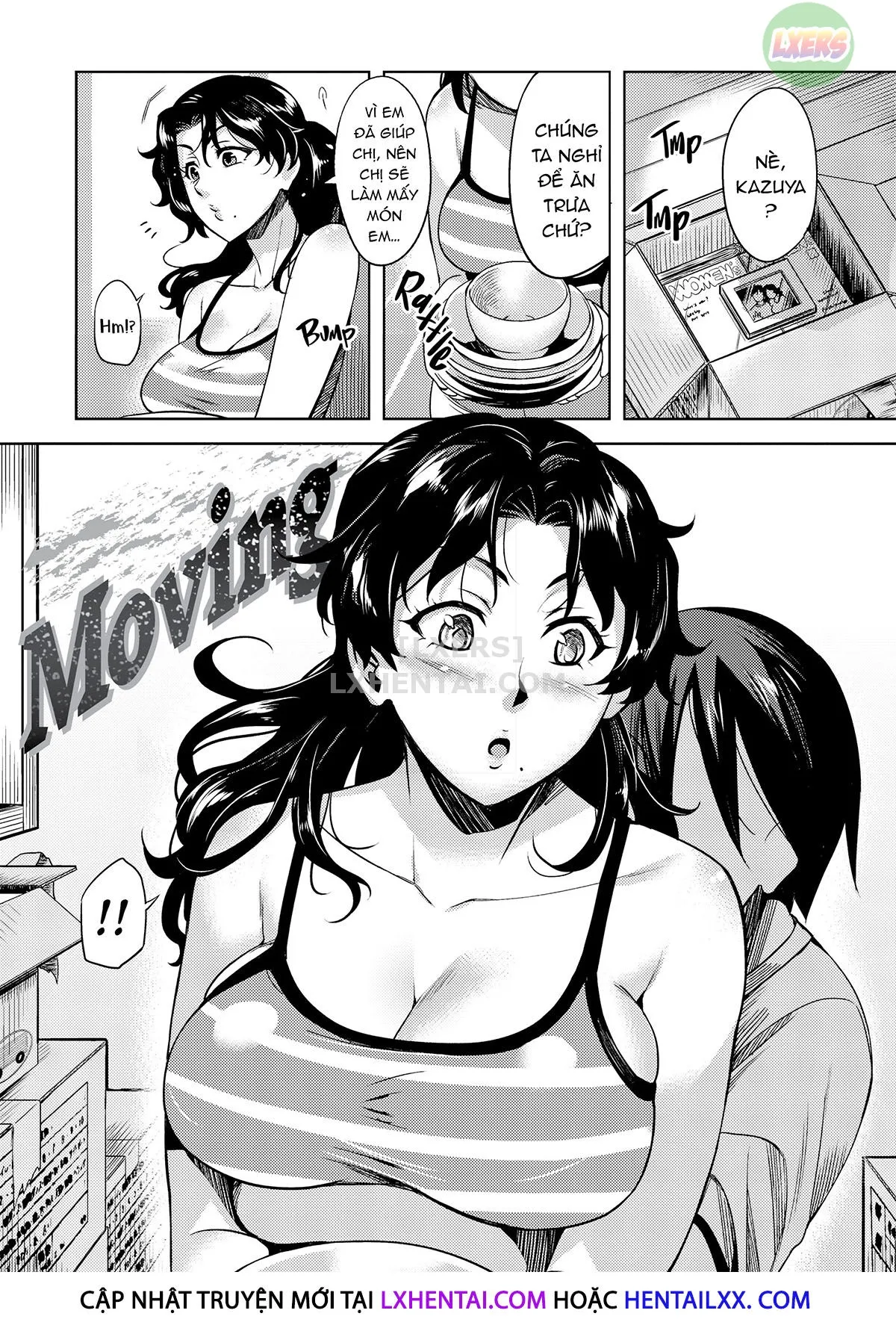HentaiVN.net - Ảnh 5 - Bạn gái tinh nghịch - Chap 9 - Moving