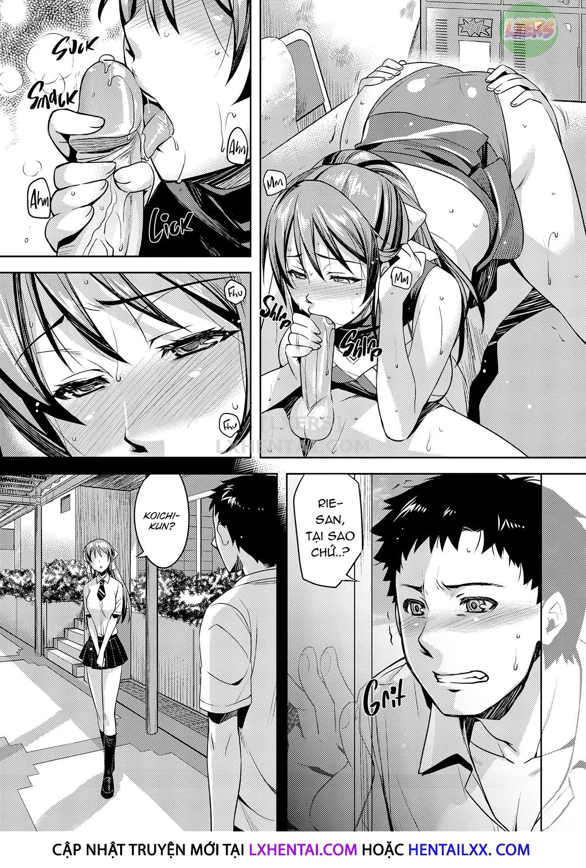 HentaiVN.net - Ảnh 6 - Bạn gái tinh nghịch - Chap 11 - Cheer Girl