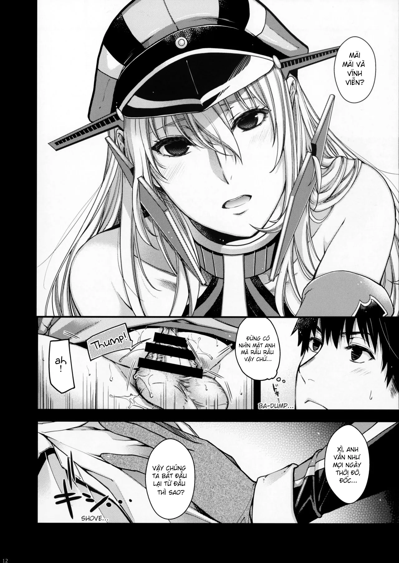 HentaiVN.net - Ảnh 12 - Admiral!!!! (Kantai Collection -KanColle-) [Admiral!!!! (艦隊これくしょん -艦これ-)] - Oneshot