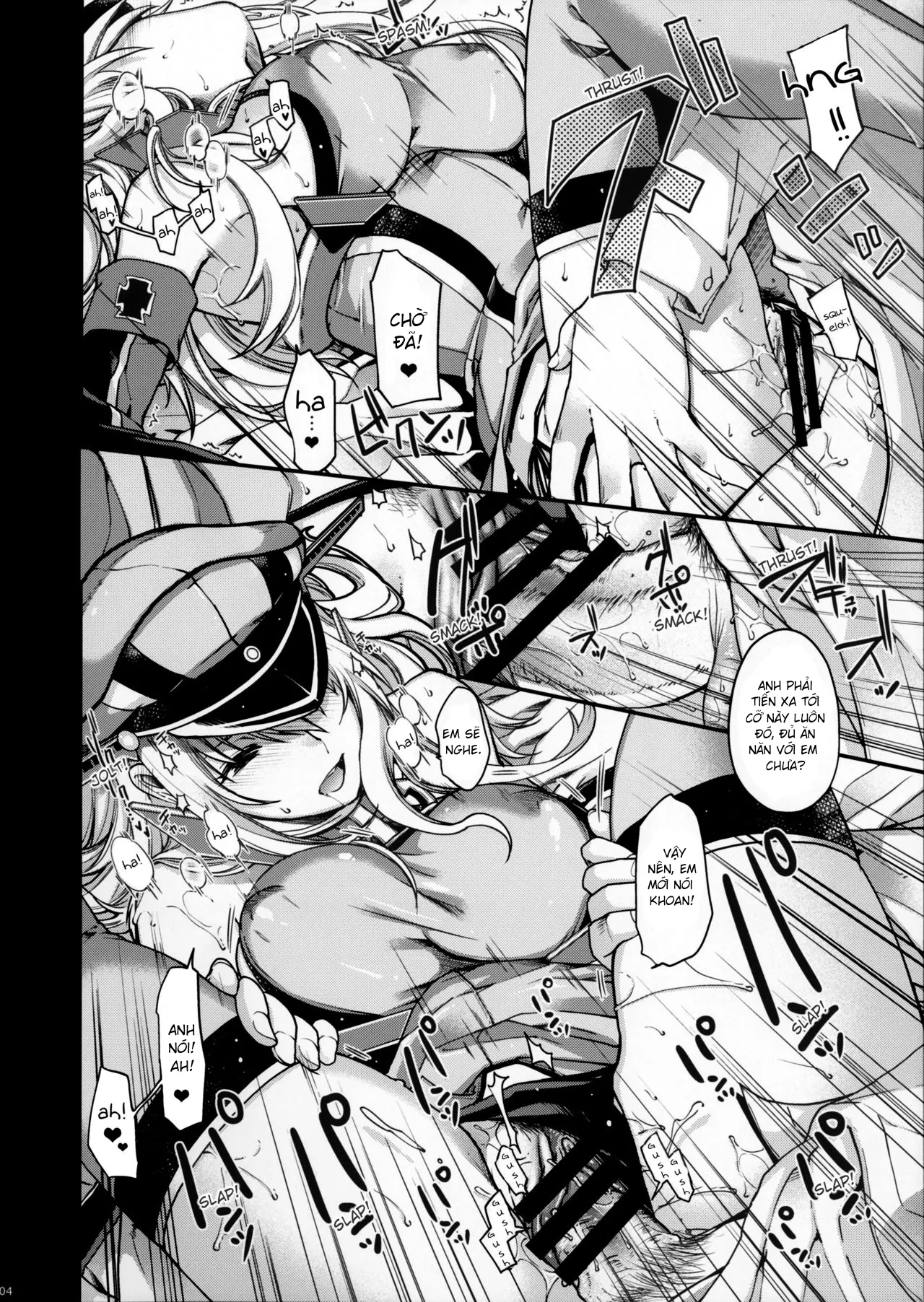 HentaiVN.net - Ảnh 5 - Admiral!!!! (Kantai Collection -KanColle-) [Admiral!!!! (艦隊これくしょん -艦これ-)] - Oneshot