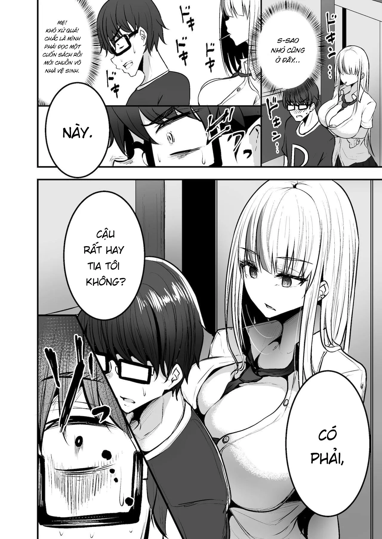 HentaiVN.net - Ảnh 10 - Toshokan de Benkyou Shiteitara Itsumo Kuru Gal JK ni... [Toshokan de Benkyou Shiteitara Itsumo Kuru Gal JK ni...] - Oneshot