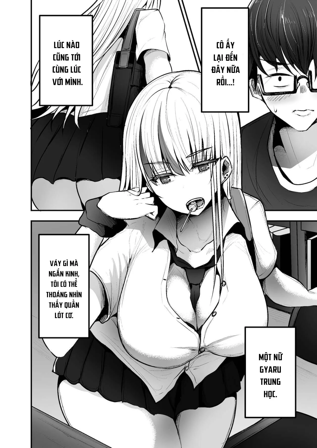HentaiVN.net - Ảnh 4 - Toshokan de Benkyou Shiteitara Itsumo Kuru Gal JK ni... [Toshokan de Benkyou Shiteitara Itsumo Kuru Gal JK ni...] - Oneshot