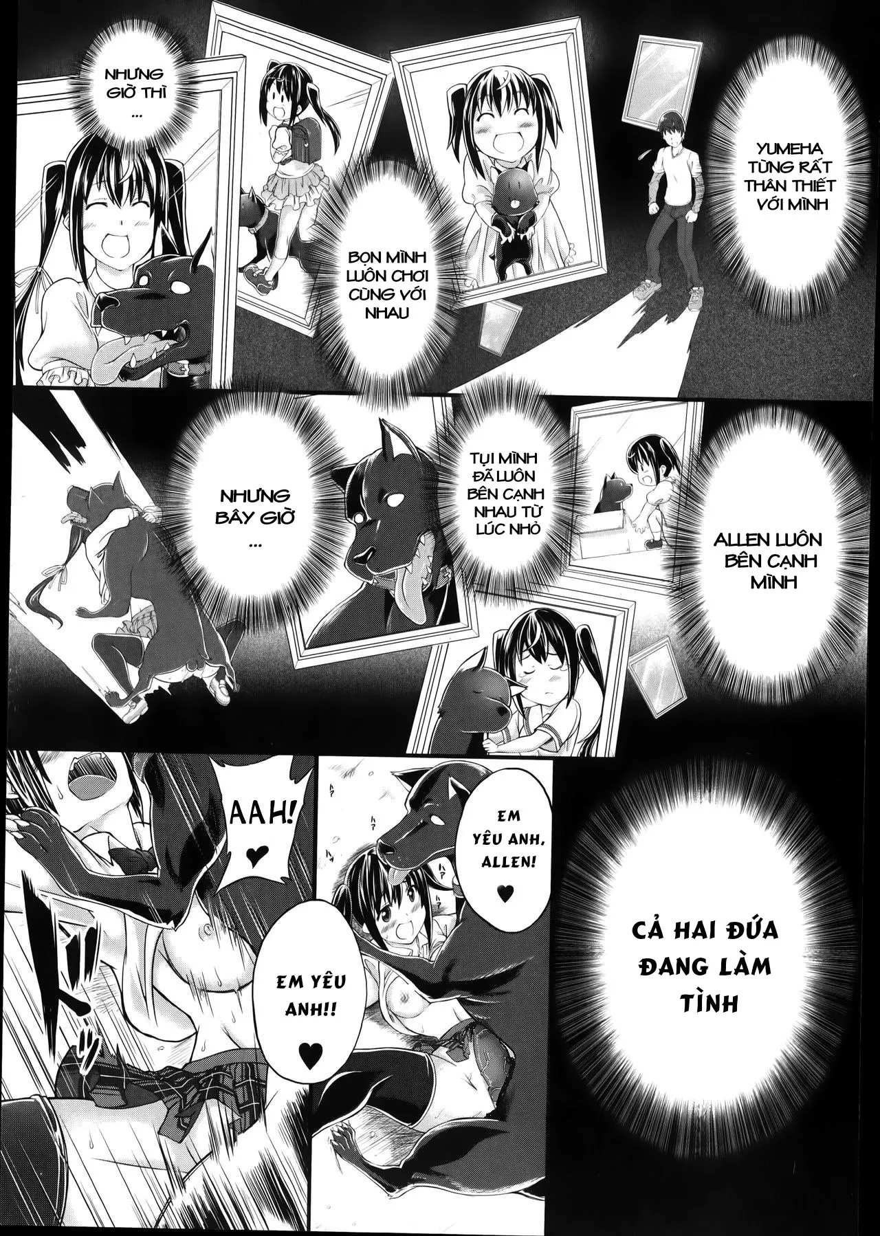 HentaiVN.net - Ảnh 20 - Omoibito wa, Itsumo Soba ni... Tadashi Hito to wa Kagiranai - Oneshot