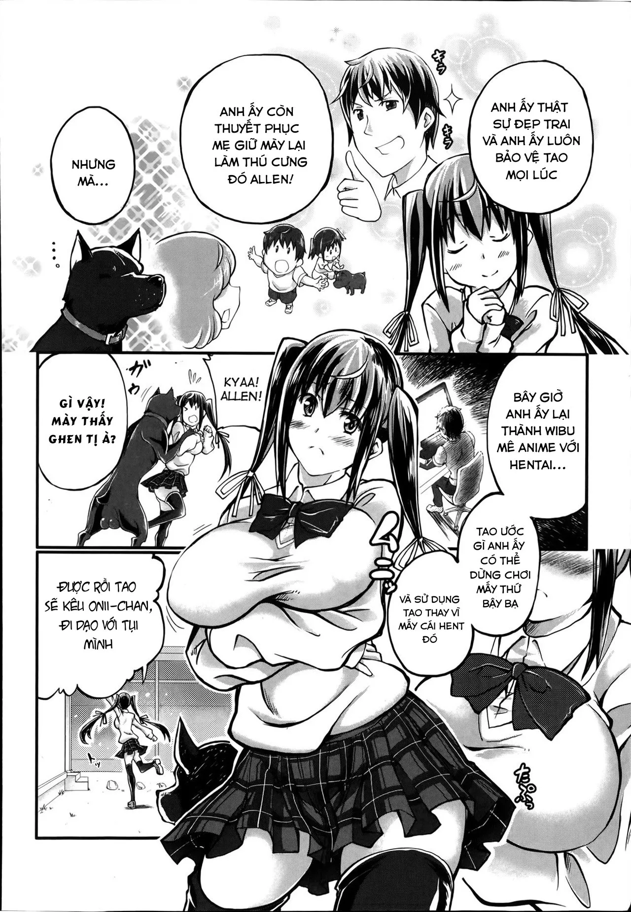 HentaiVN.net - Ảnh 5 - Omoibito wa, Itsumo Soba ni... Tadashi Hito to wa Kagiranai - Oneshot