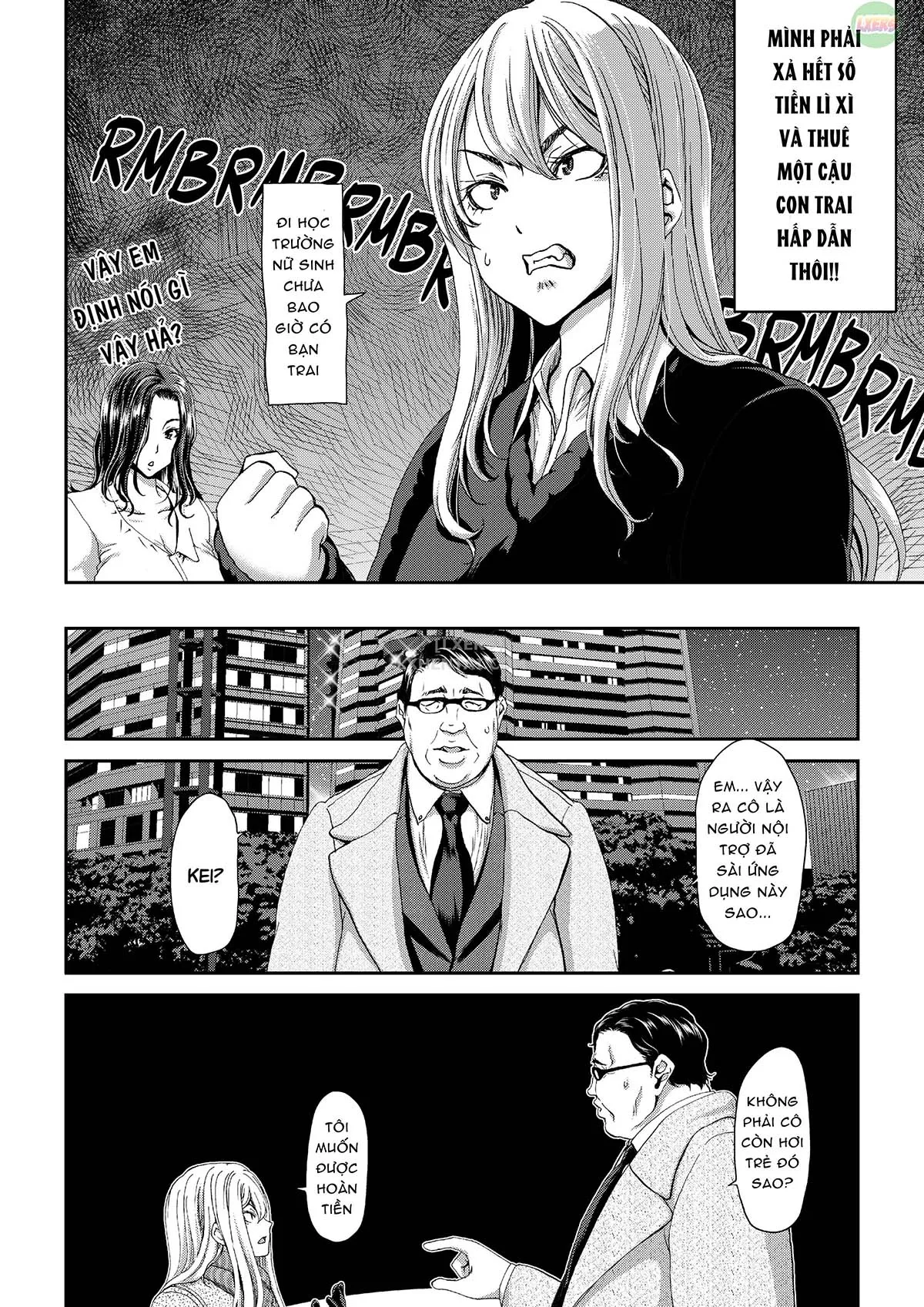 HentaiVN.net - Ảnh 6 - Cặc cho thuê: Chị em nhà Akiyama - Chap 3