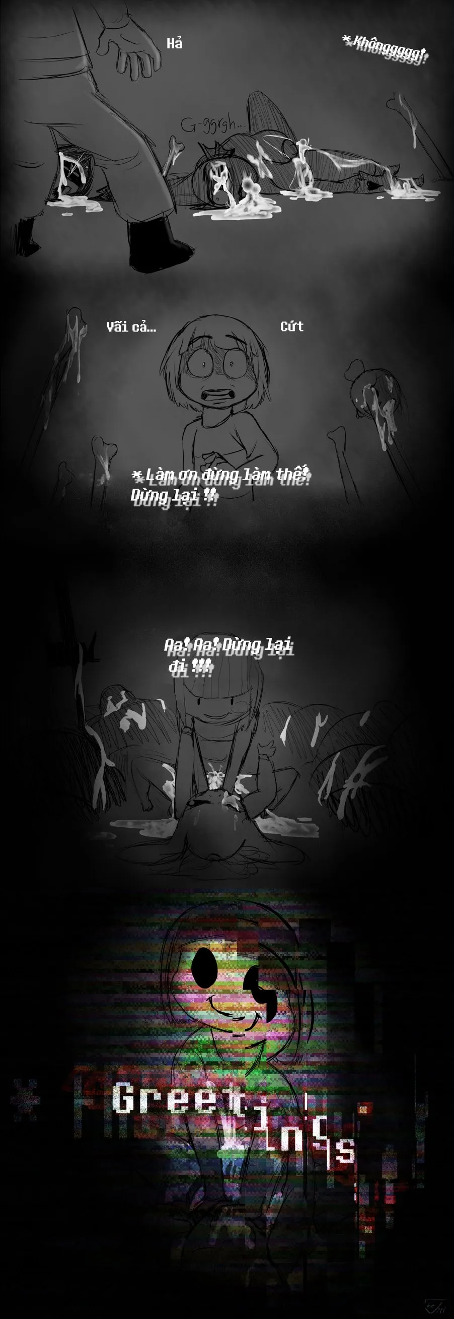 HentaiVN.net - Ảnh 12 - Câu Chuyện Dưới Lòng Đất [Under(her)tail Monster-GirlEdition] - Chap 1