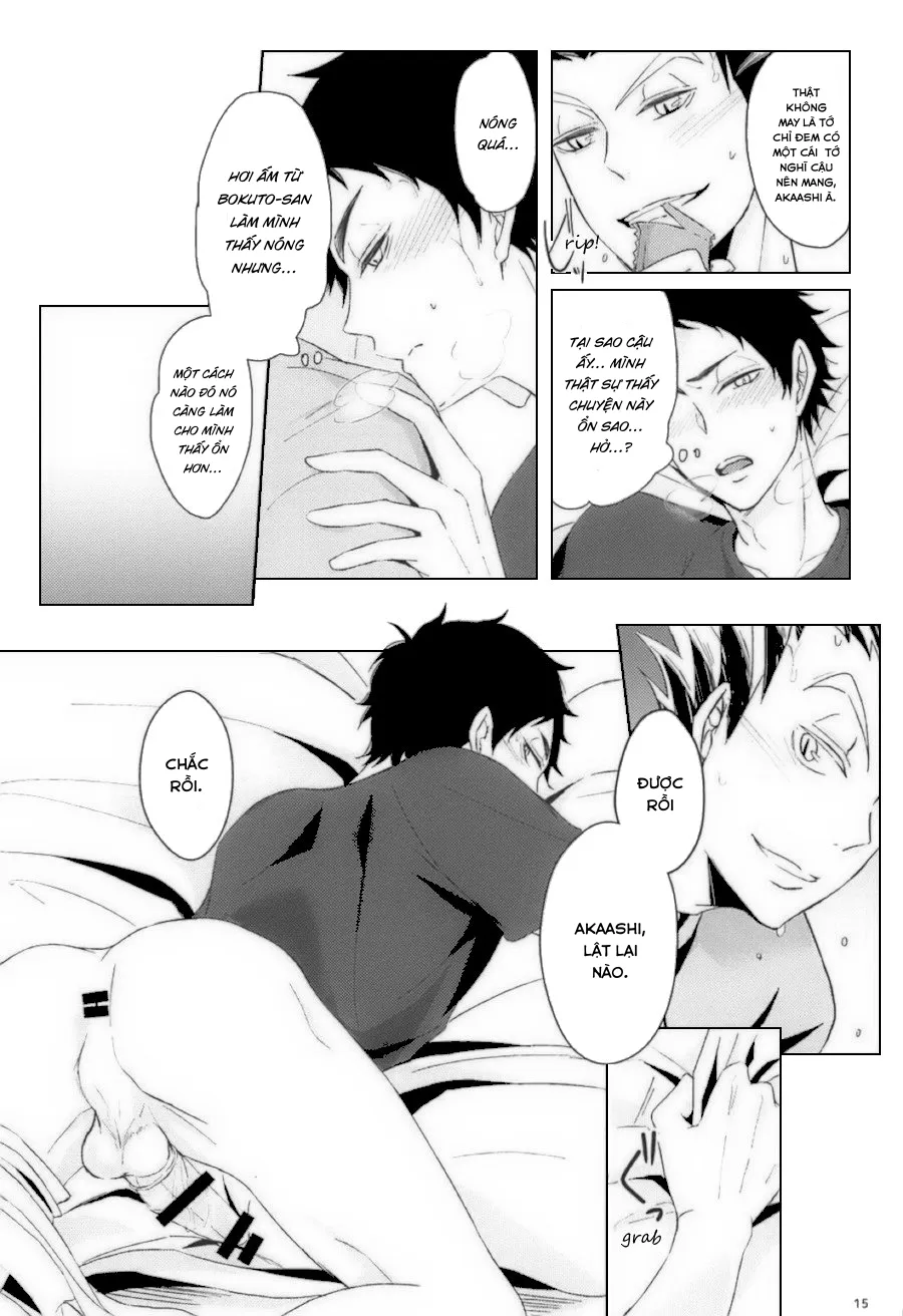 HentaiVN.net - Ảnh 13 - Trung thực với bản năng (Haikyuu) [Faithful to instinct – Haikyuu!!] - Oneshot