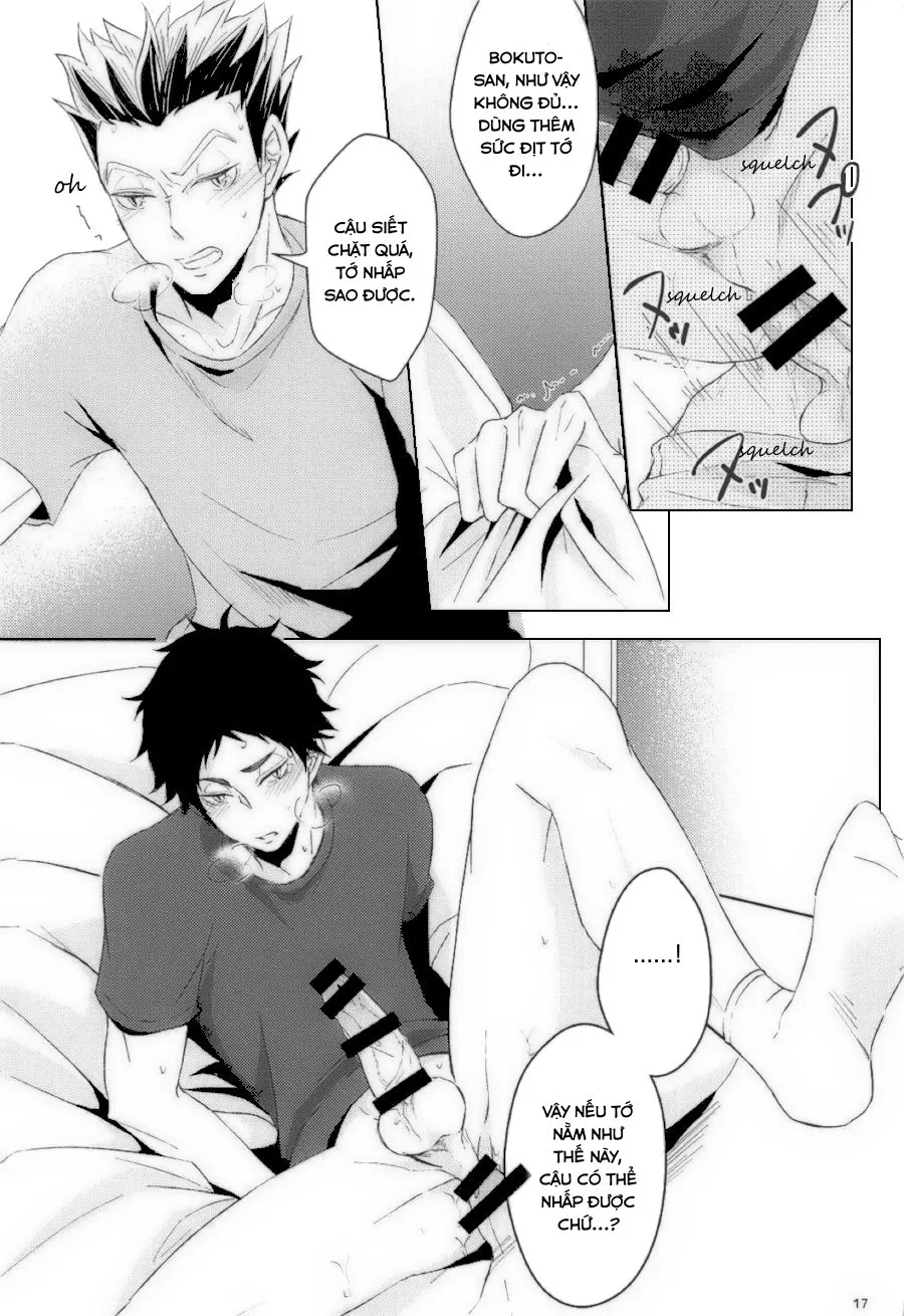 HentaiVN.net - Ảnh 15 - Trung thực với bản năng (Haikyuu) [Faithful to instinct – Haikyuu!!] - Oneshot
