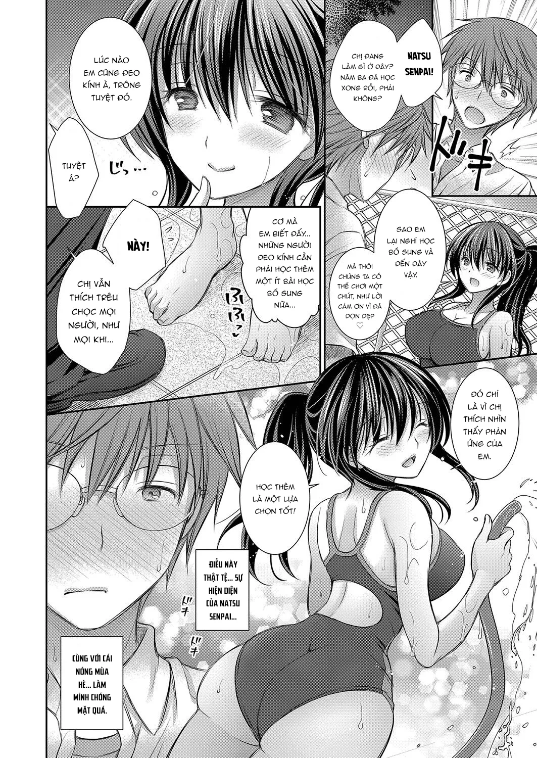 HentaiVN.net - Ảnh 4 - It's Natsu's Fault [なつのせいだよ] - Oneshot