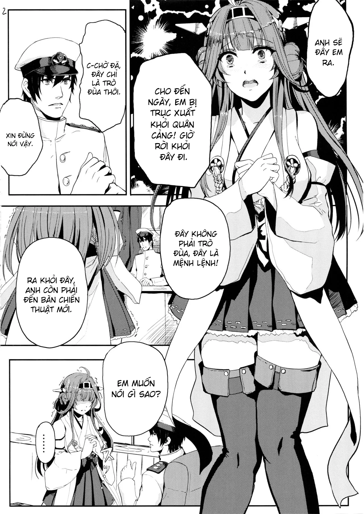 HentaiVN.net - Ảnh 4 - Kongou wa Soredemo Teitoku to Issho ni Itai (Kantai Collection -KanColle-) [金剛はそれでも提督といっしょにいたい (艦隊これくしょん -艦これ-)] - Oneshot