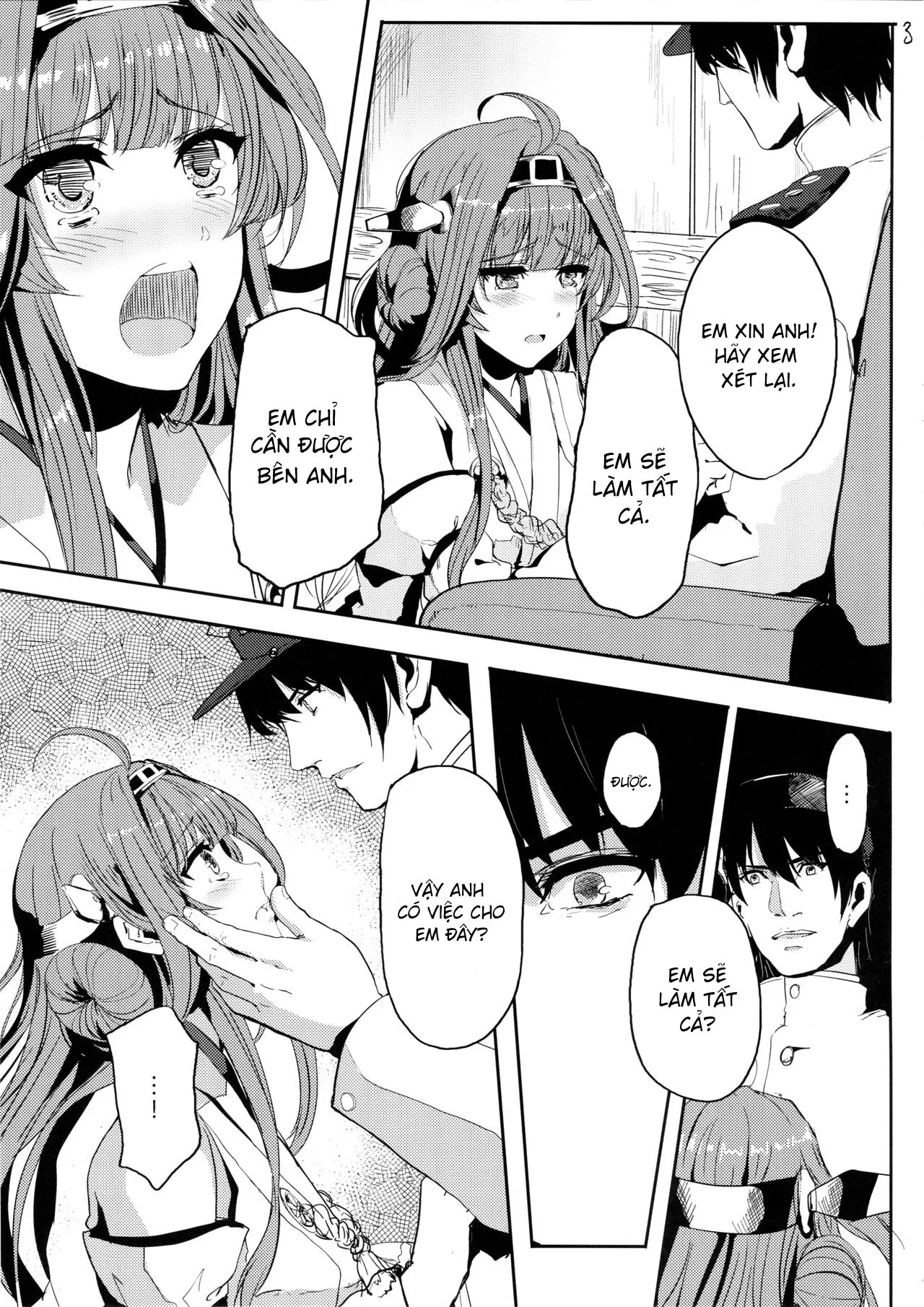 HentaiVN.net - Ảnh 5 - Kongou wa Soredemo Teitoku to Issho ni Itai (Kantai Collection -KanColle-) [金剛はそれでも提督といっしょにいたい (艦隊これくしょん -艦これ-)] - Oneshot