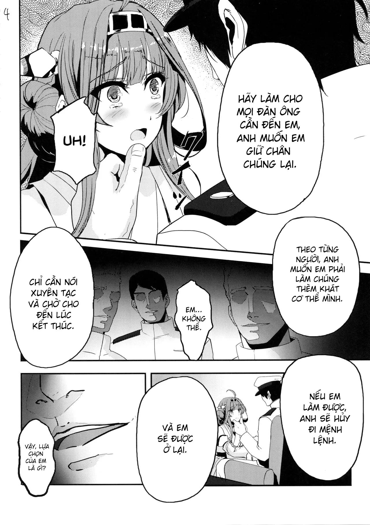 HentaiVN.net - Ảnh 6 - Kongou wa Soredemo Teitoku to Issho ni Itai (Kantai Collection -KanColle-) [金剛はそれでも提督といっしょにいたい (艦隊これくしょん -艦これ-)] - Oneshot