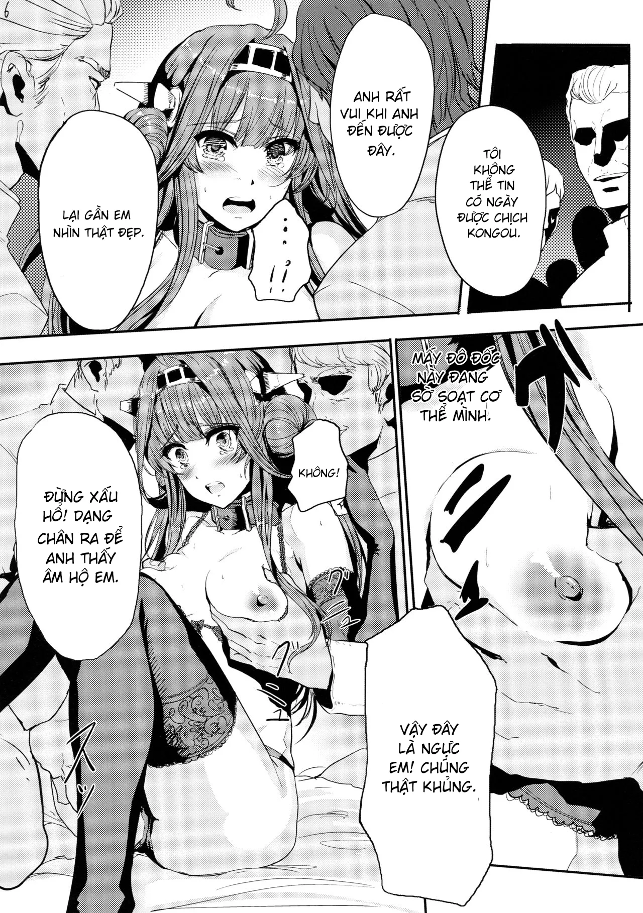 HentaiVN.net - Ảnh 8 - Kongou wa Soredemo Teitoku to Issho ni Itai (Kantai Collection -KanColle-) [金剛はそれでも提督といっしょにいたい (艦隊これくしょん -艦これ-)] - Oneshot