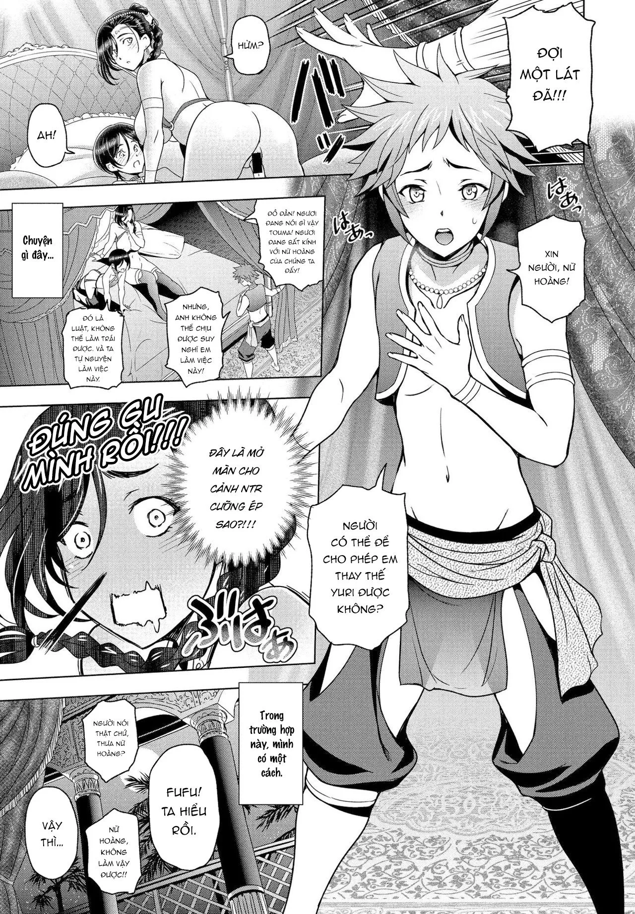 HentaiVN.net - Ảnh 9 - Bà chúa của Shota là người từ thế giới khác? [Tensei shitara Shota Harem no Joou tte Maji desu ka!? Zenpen; 転生したらショタハーレムの女王ってマジですか!? 前編] - Chap 1