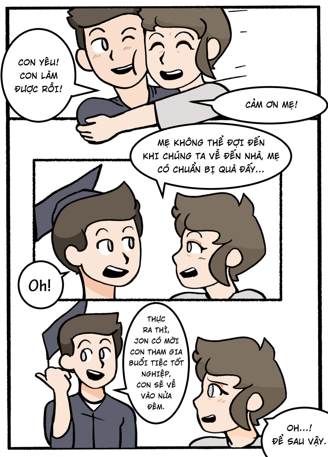 HentaiVN.net - Ảnh 3 - Ngày tốt nghiệp loạn luân [Incest Graduation Day] - Oneshot