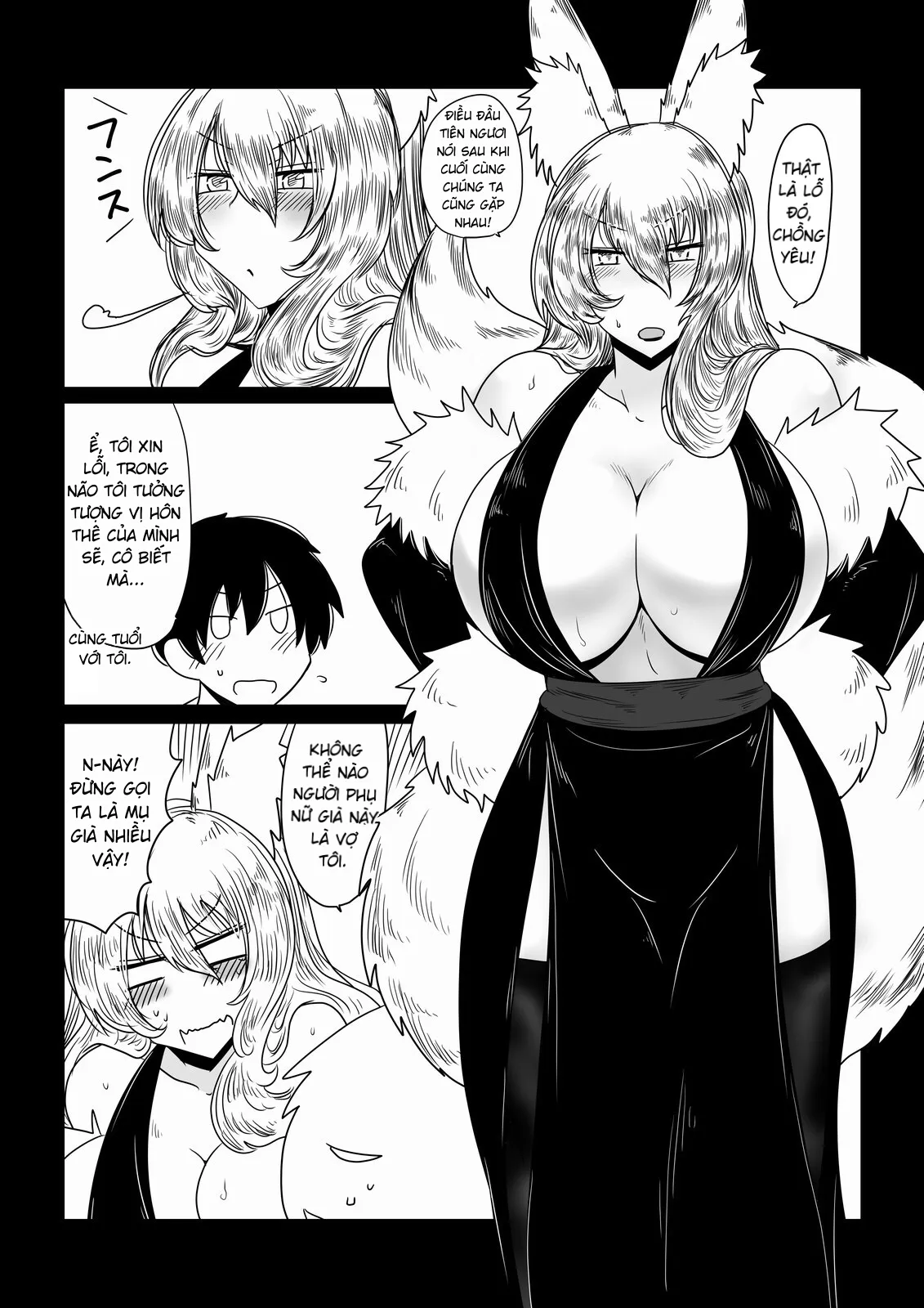 HentaiVN.net - Ảnh 3 - Getting Married To A Mature Fox - Oneshot